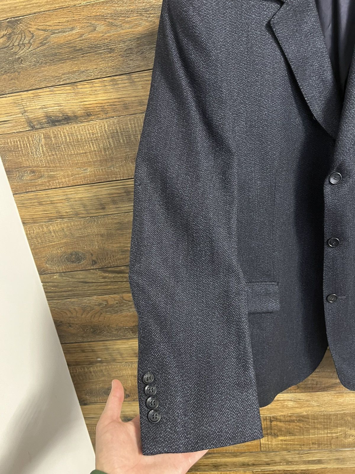Burberry BURBERRY Vintage Jacket Coat Blazer Wool Viscose Size 52R - 9 Thumbnail