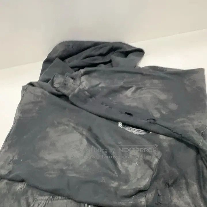 Balenciaga Balenciaga Tie-Dye Logo Hoodie Jacket in Black. Size US M / EU 48-50 / 2 - 4 Thumbnail