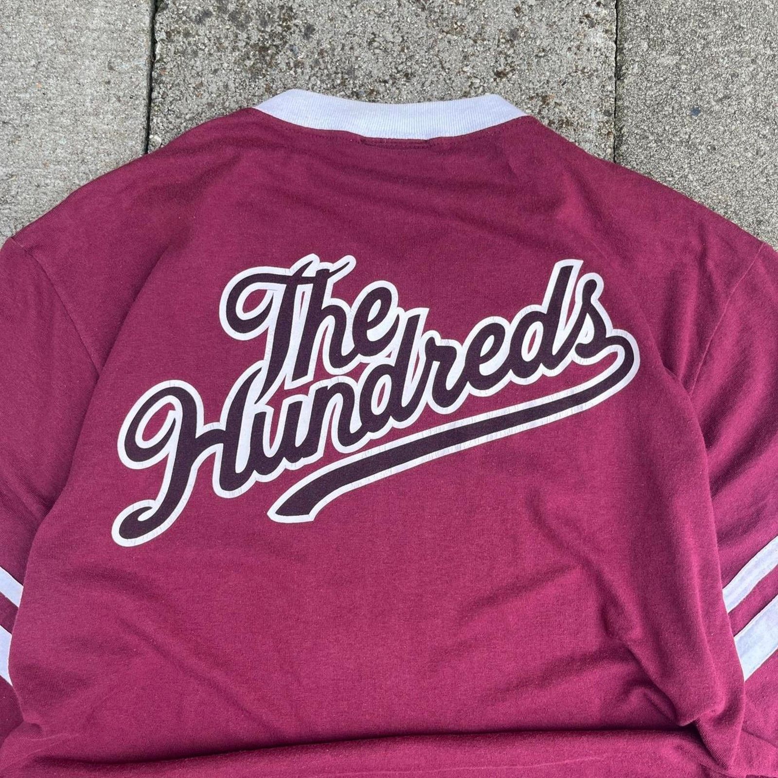 The Hundreds The Hundreds Club Y2K Red Long Sleeve Streetwear Shirt Size US L / EU 52-54 / 3 - 2 Thumbnail