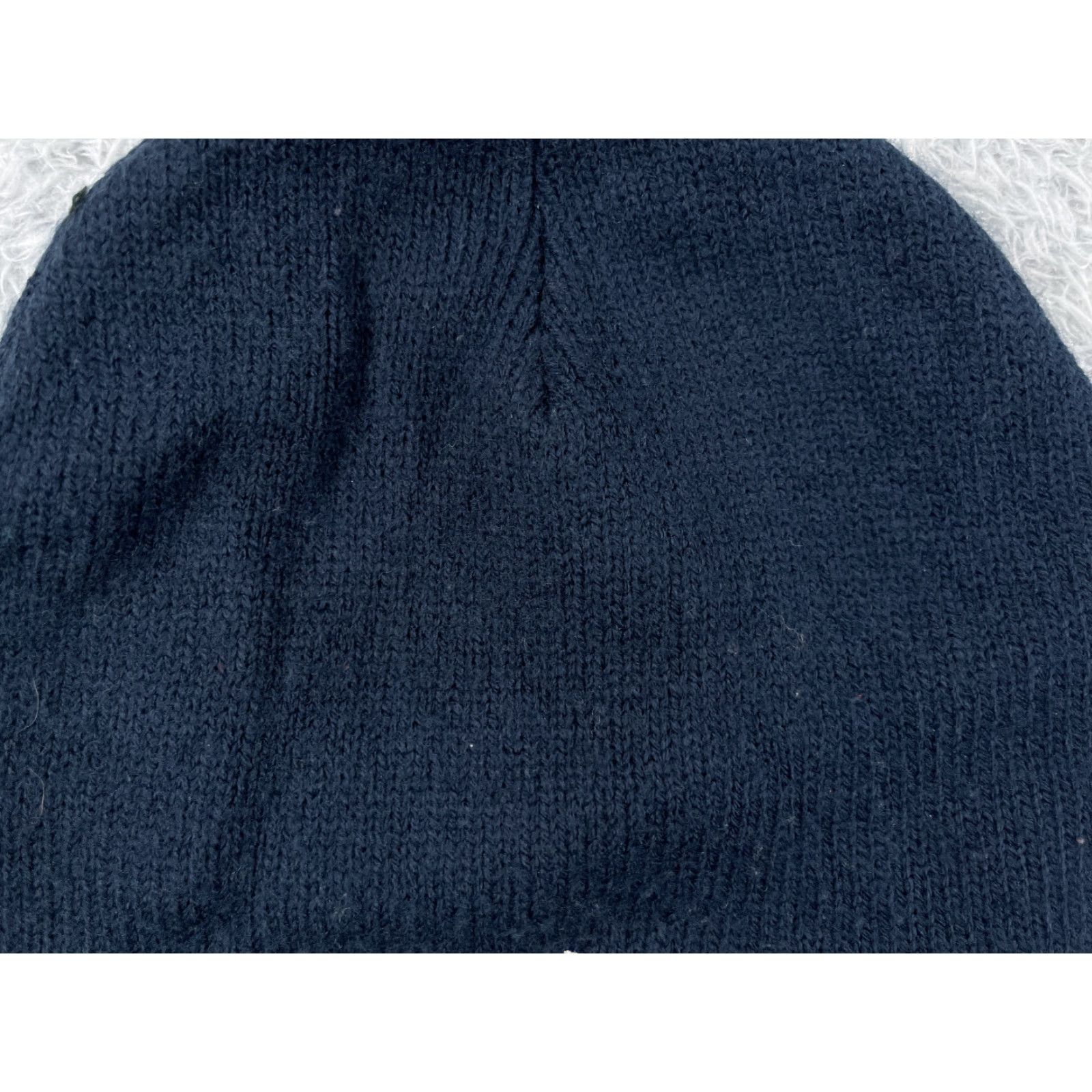 Port & Company Port & Company Beanie Hat Unisex Adults One Size Blue Acrylic Knit Embroider Logo Casual Knit Size ONE SIZE - 3 Thumbnail