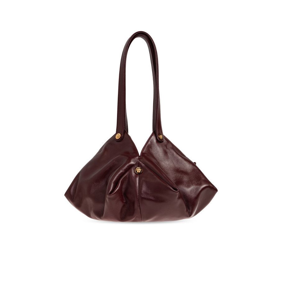 Versace VERSACE Protea Burgundy Leather Shoulder Bag New & Authentic Size ONE SIZE - 1 Thumbnail