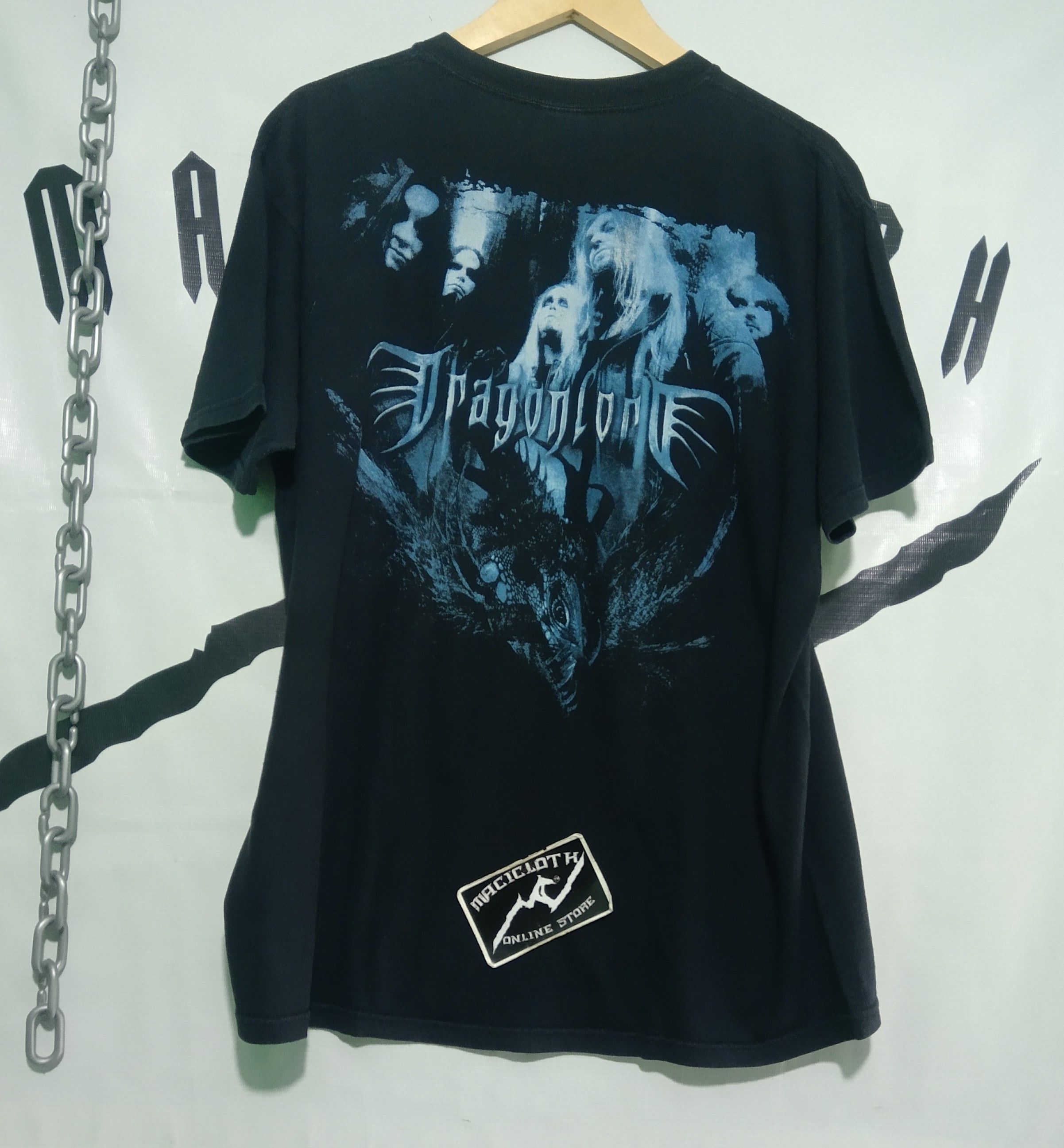 Band Tees DRAGONLORD black wings of destiny Size US L / EU 52-54 / 3 - 3 Thumbnail