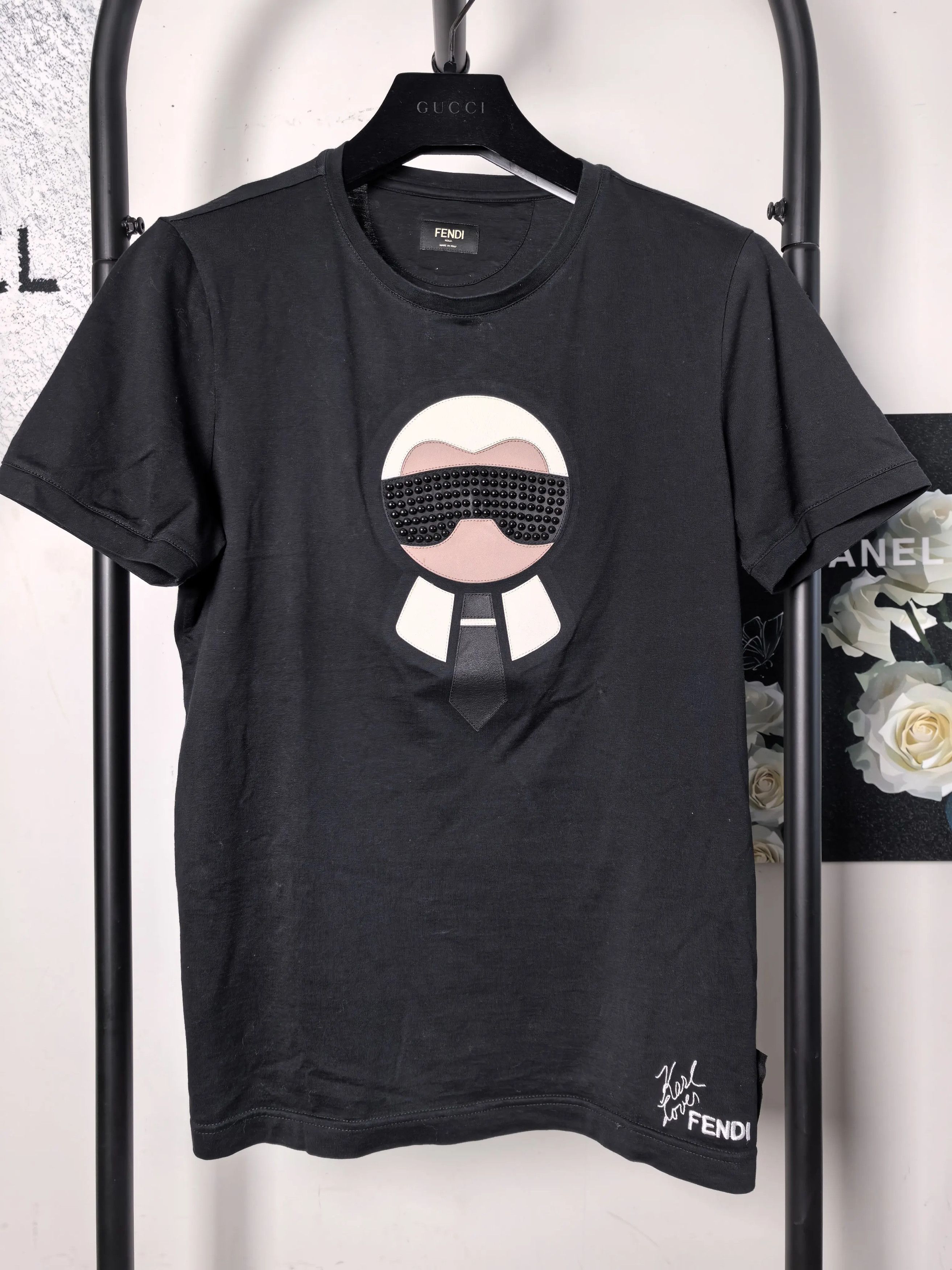 Fendi Fendi White T-Shirt m Men Size US M / EU 48-50 / 2 - 1 Thumbnail