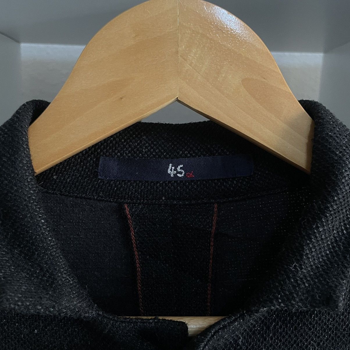 Kapital 🇯🇵 45rpm Black Wool Knit Blazer Jacket Kapital style Size US S / EU 44-46 / 1 - 11 Thumbnail