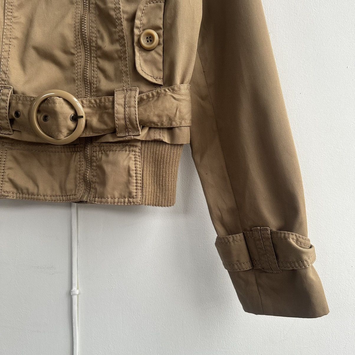 Hysteric Glamour Vintage Vera moda Japanese Crop Brown Cotton Jacket Size S / US 4 / IT 40 - 9 Thumbnail