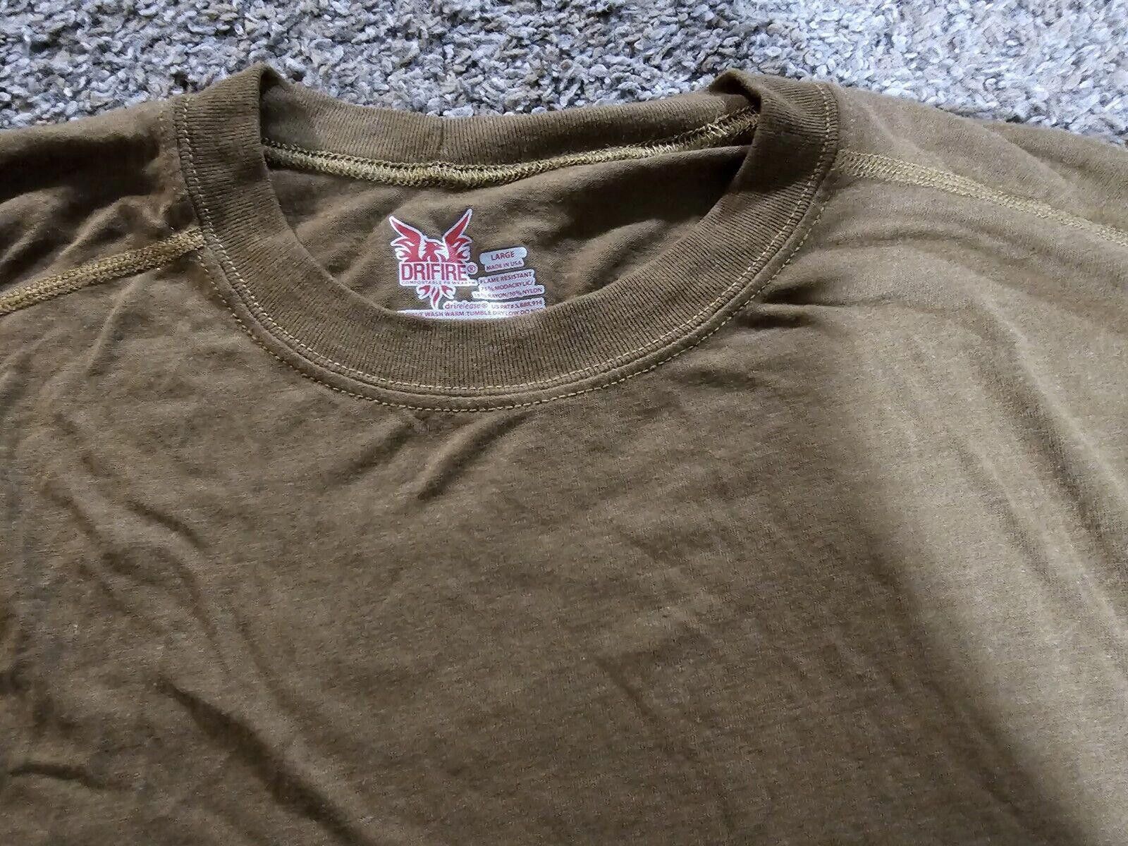 Designer Drifire FR Fire Resistant Long Sleeve shirt Workwear L USA Size US L / EU 52-54 / 3 - 2 Thumbnail