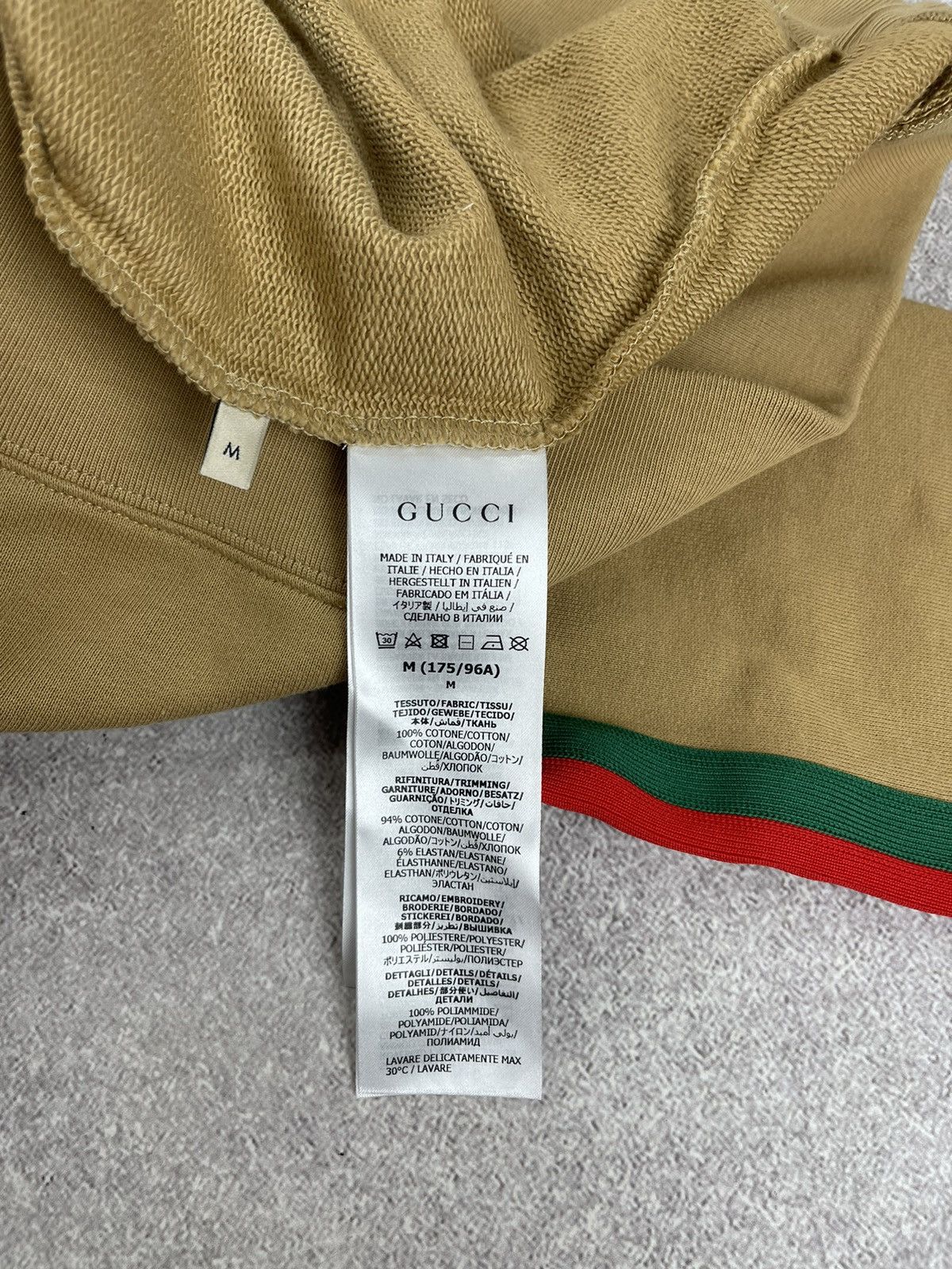 Adidas × Gucci Gucci x Adidas Cotton Sersey Sweatshirt Beige Size M Size US M / EU 48-50 / 2 - 9 Thumbnail