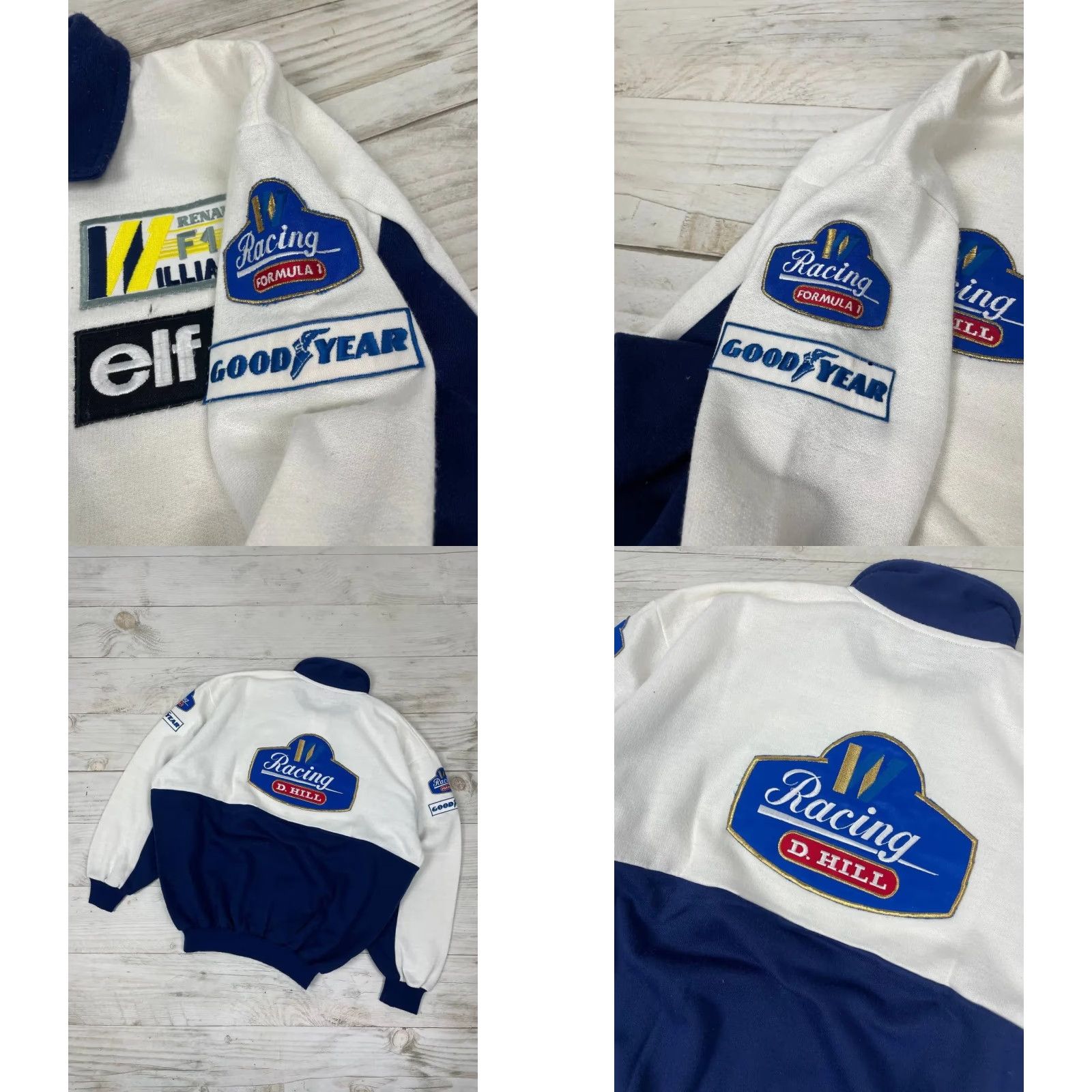 Vintage VINTAGE Renault F1 Williams Polo Long Sleeve Sweatshirt 90s Men 2XL Blue Size US XXL / EU 58 / 5 - 9 Thumbnail