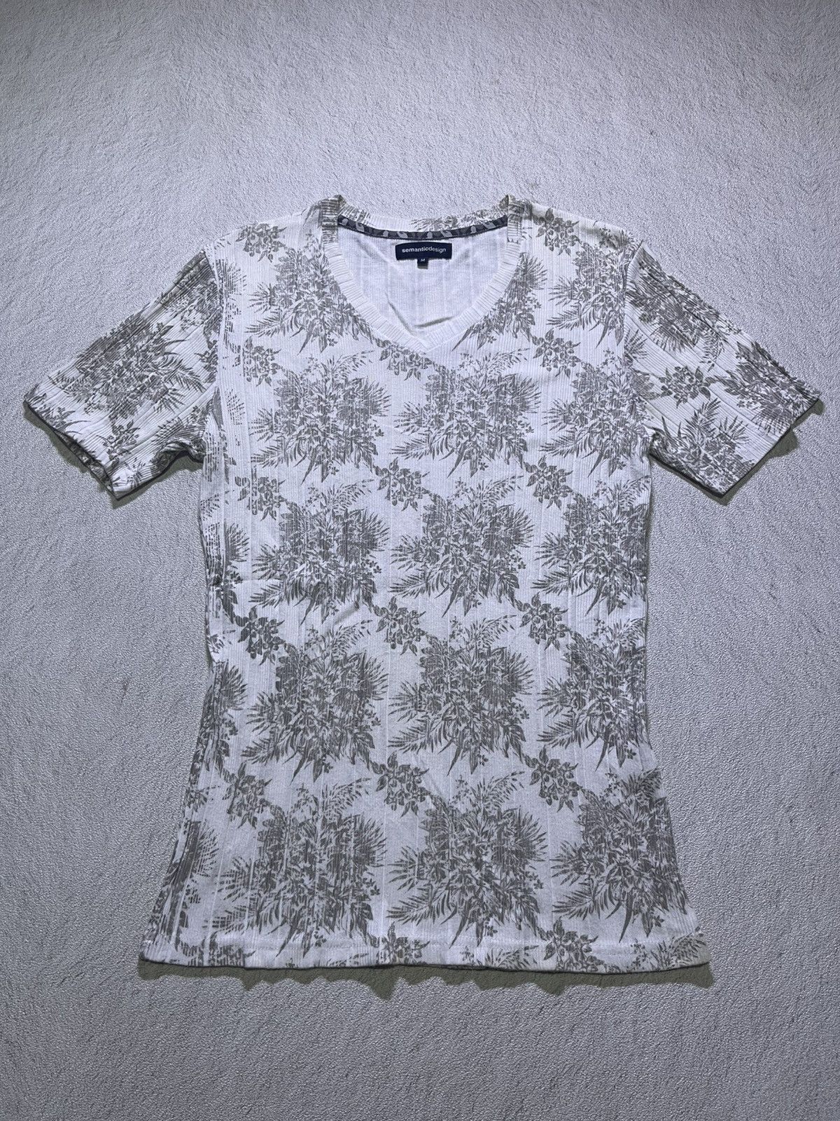 Japanese Brand Y2K SEMANTIC DESIGN short sleeve tshirt Size S / US 4 / IT 40 - 1 Thumbnail