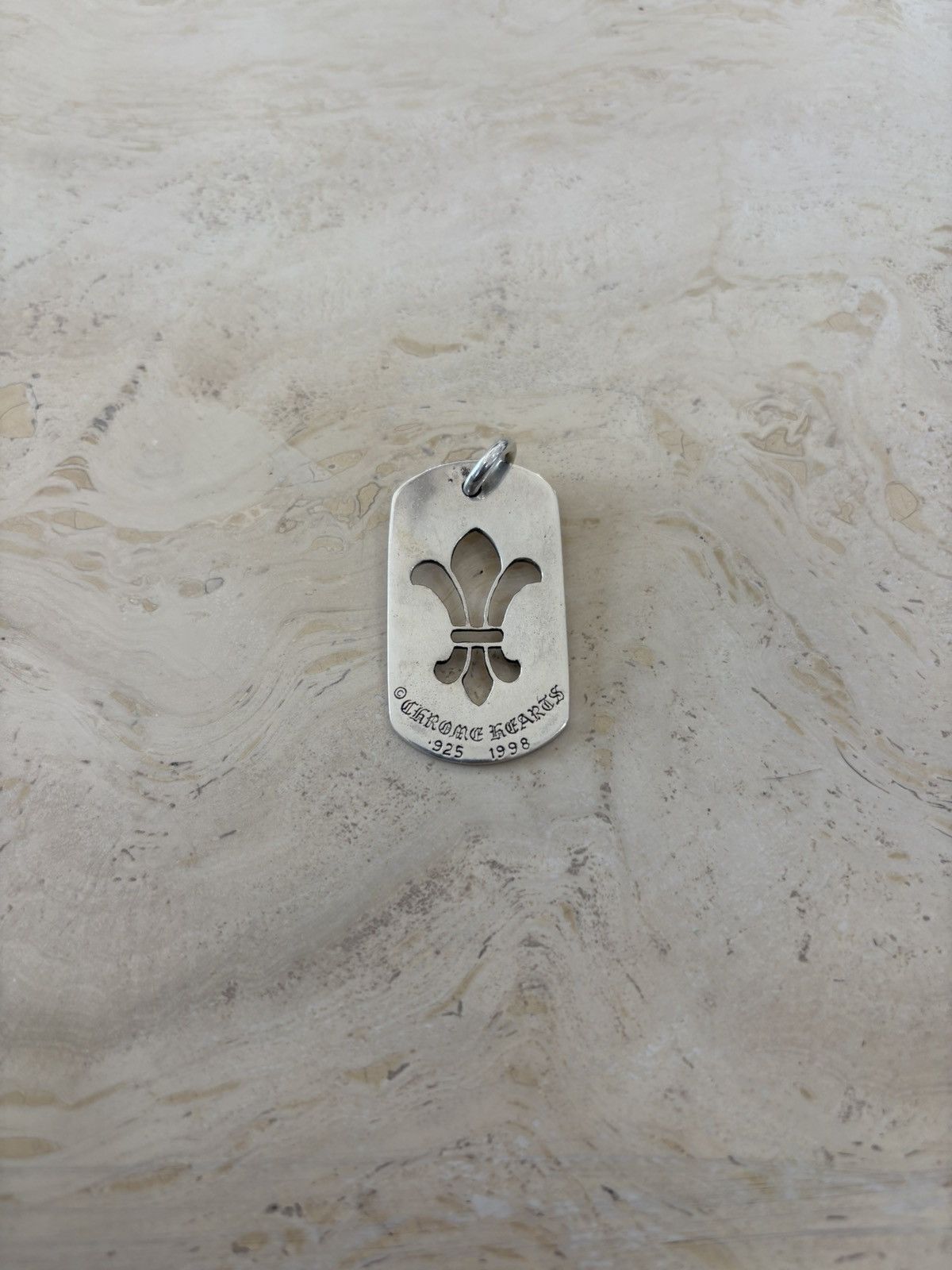 Chrome Hearts Chrome Hearts Fleur Dog Tag Pendant Size ONE SIZE - 2 Thumbnail