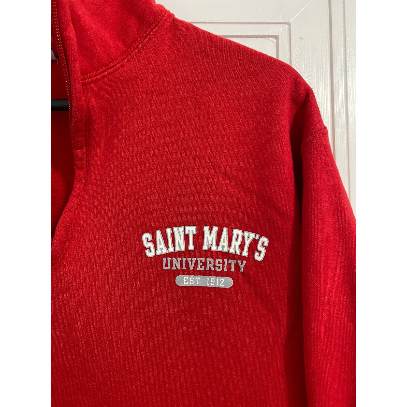 Champion St. Mary's University Winona Cardinals 1/4-Zip Sweatshirt -M Size US M / EU 48-50 / 2 - 2 Thumbnail