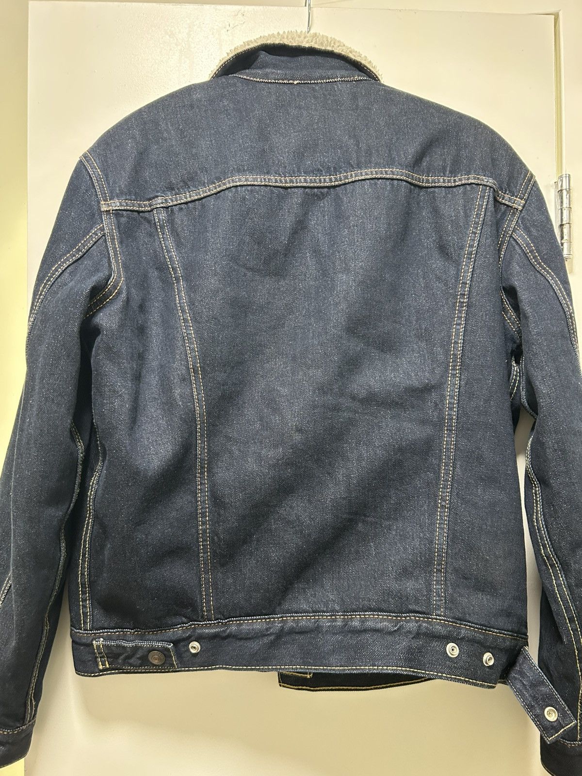 Levi's Levi’s denim Sherpa trucker jacket Size US L / EU 52-54 / 3 - 5 Thumbnail
