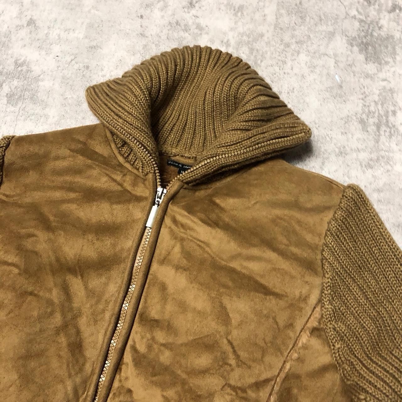 Other Brown faux suede zip up jacket jacket Size M / US 6-8 / IT 42-44 - 2 Thumbnail