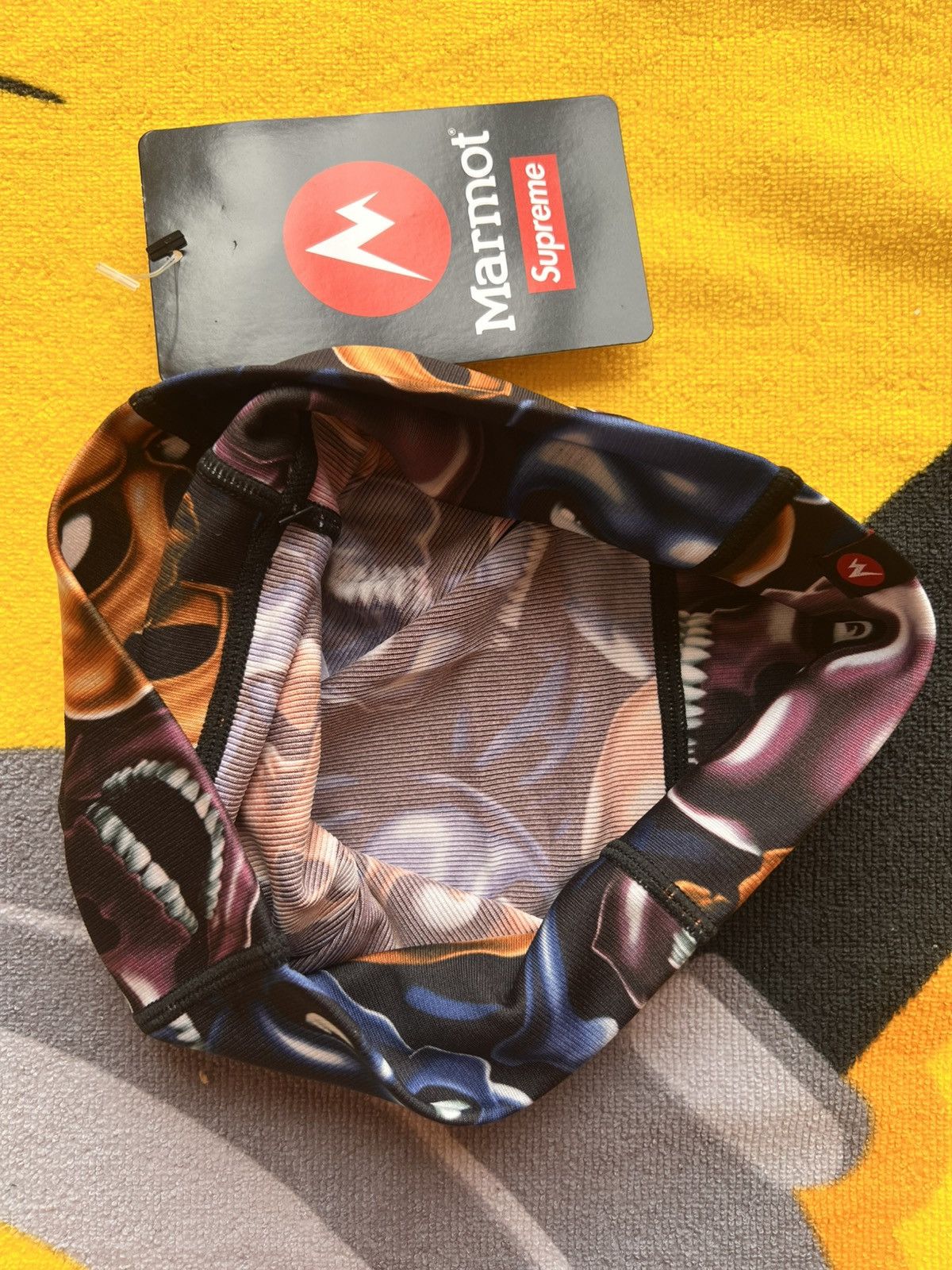 Supreme Supreme Marmot Skull Pile Base Layer Beanie (FW25) cap hat Size ONE SIZE - 20 Thumbnail