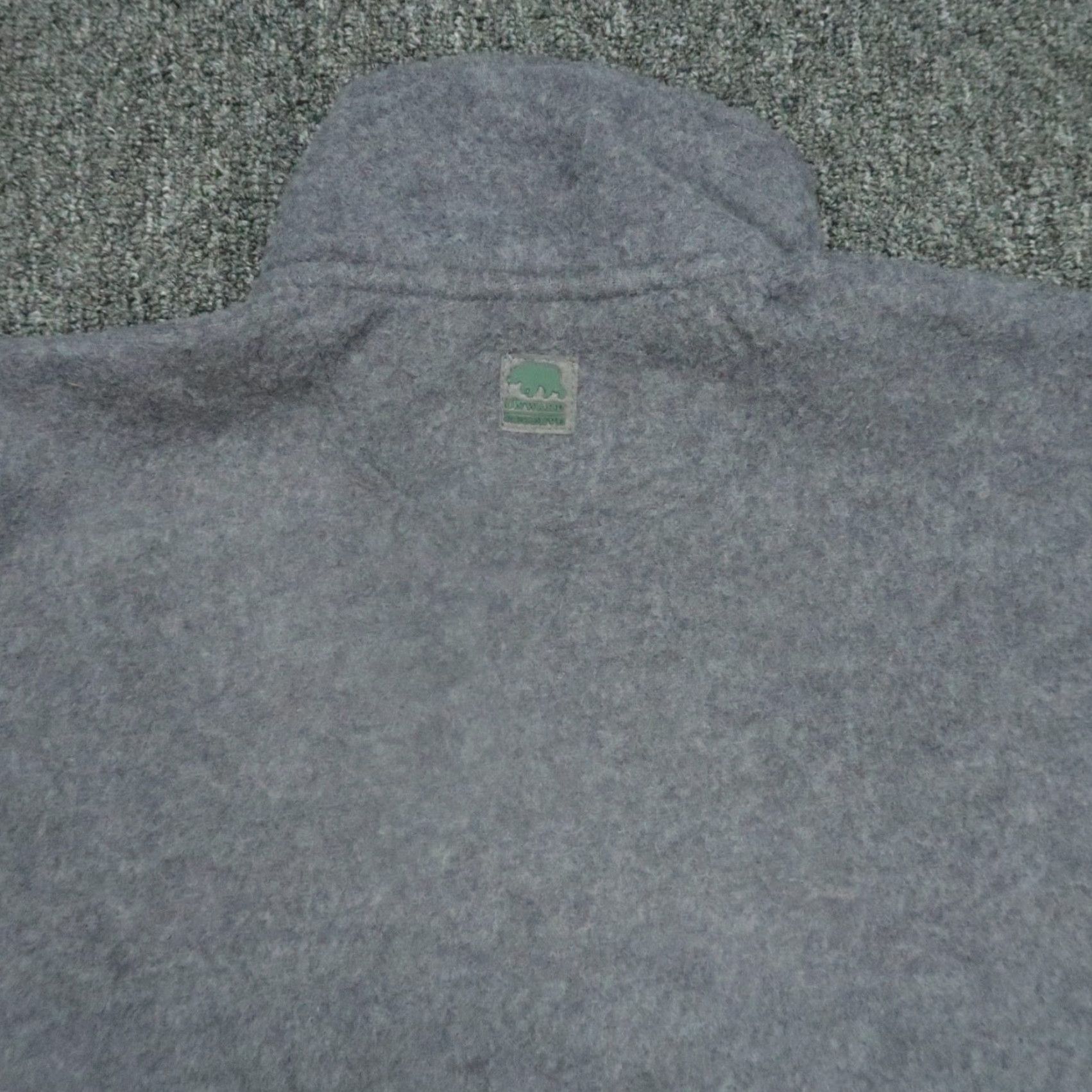 Vintage Onward Reserve Pullover Mens Medium Blue Gray Quarter Zip Fleece Sweater Size US M / EU 48-50 / 2 - 7 Thumbnail