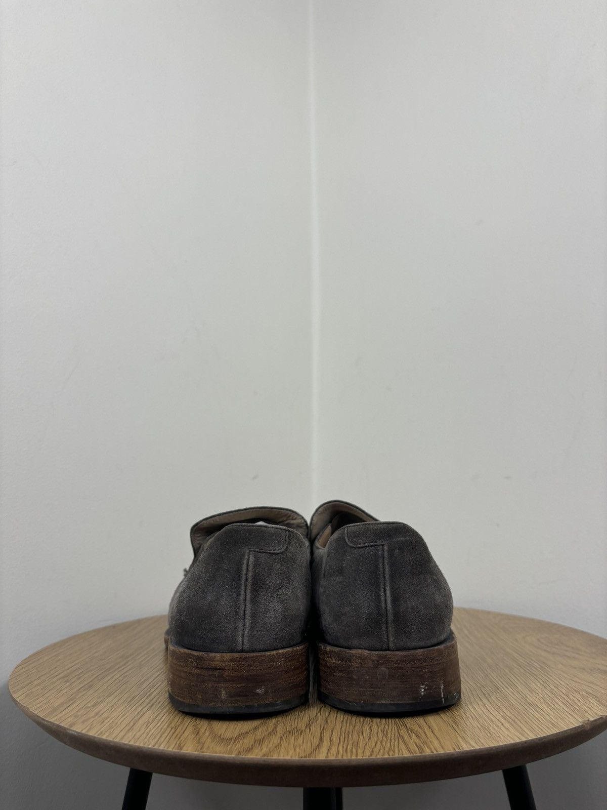 Brunello Cucinelli Brunello Cucinelli Italian Luxury Gray Suede Loafers Shoes Size US 10 / IT 40 - 12 Thumbnail