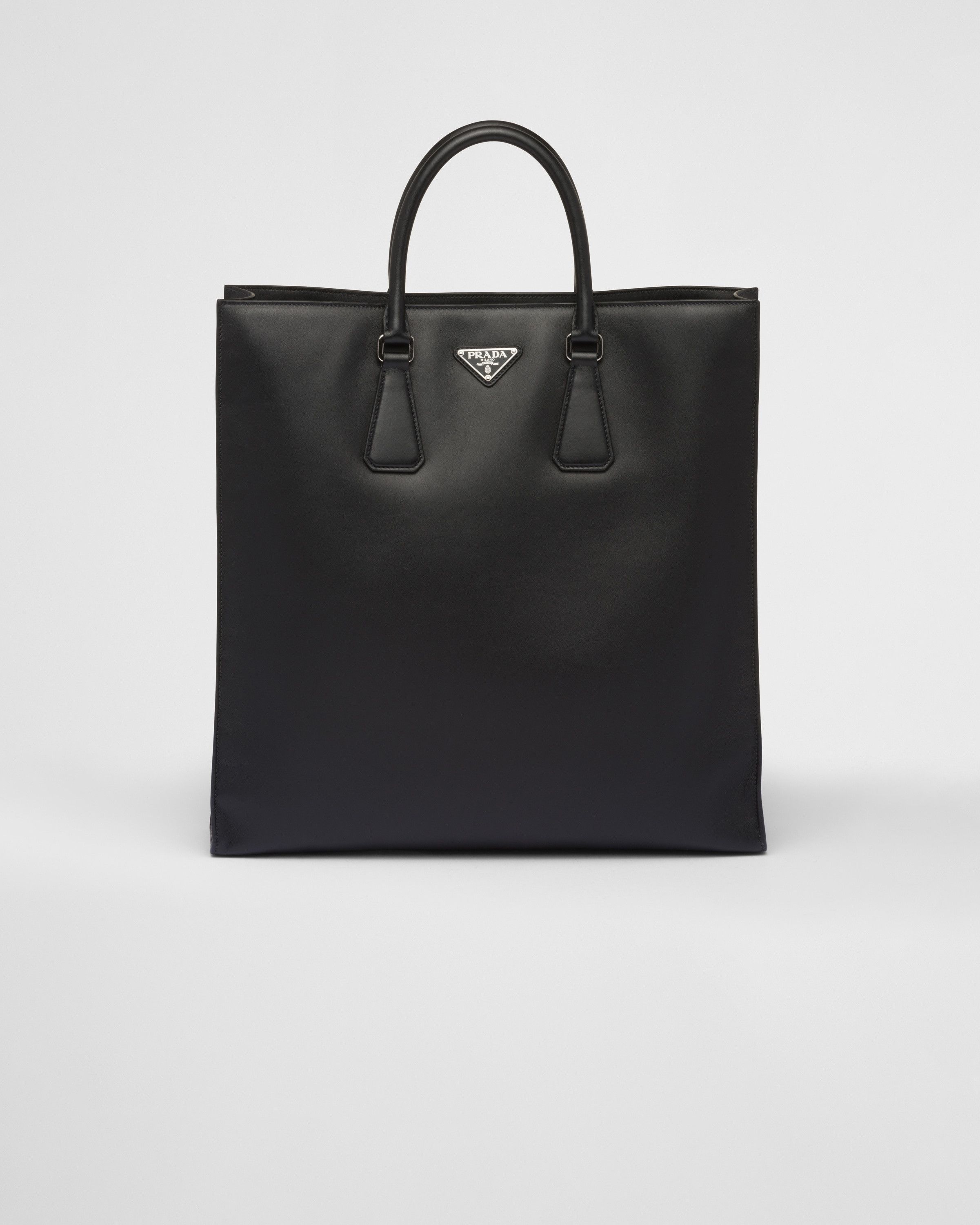 Prada o1bcso1str1025 Size: OS / Soft Calf Leather Bag in Black Size ONE SIZE - 1 Thumbnail