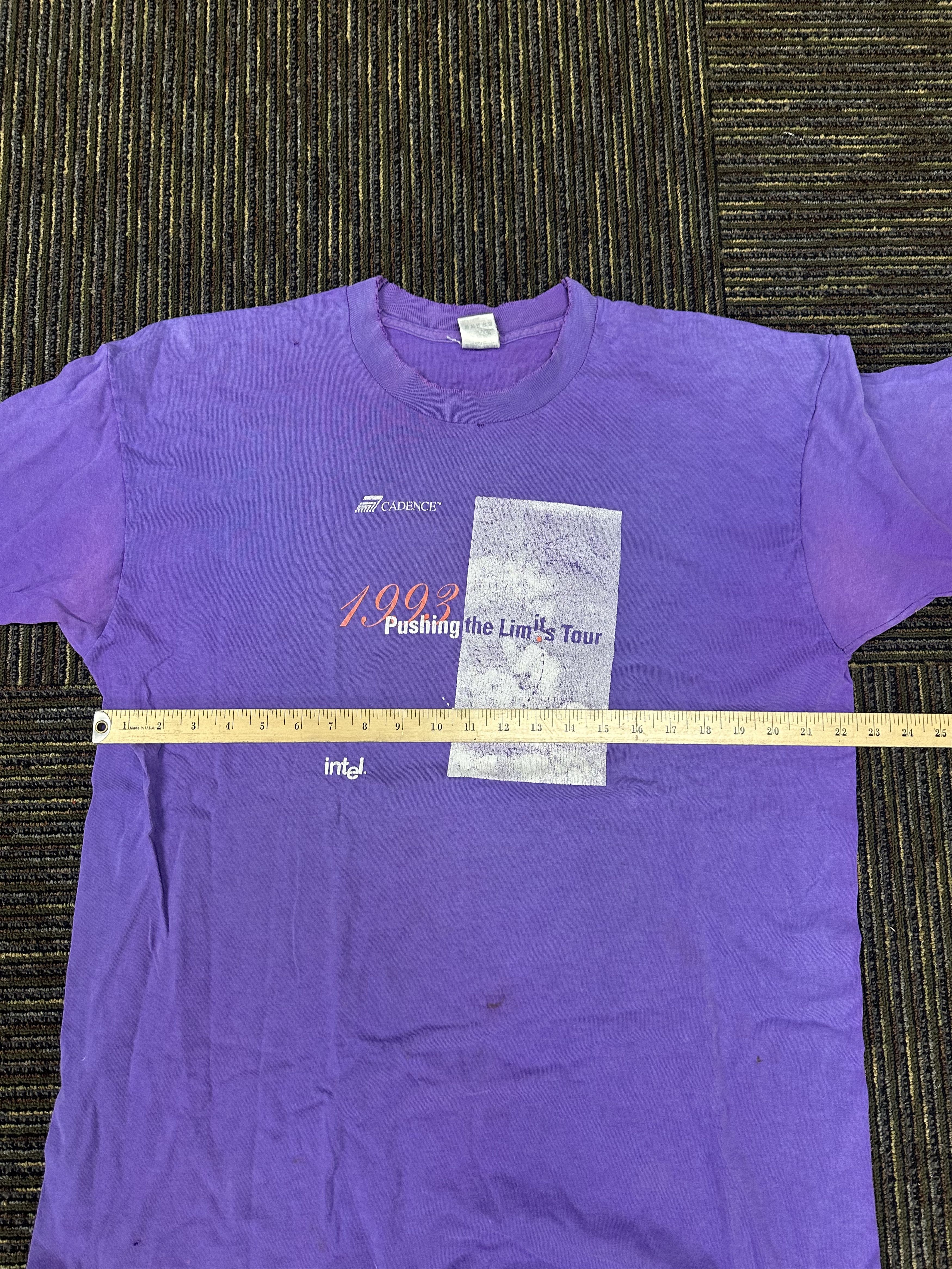 Vintage Vintage Tech Shirt Size US XL / EU 56 / 4 - 2 Thumbnail