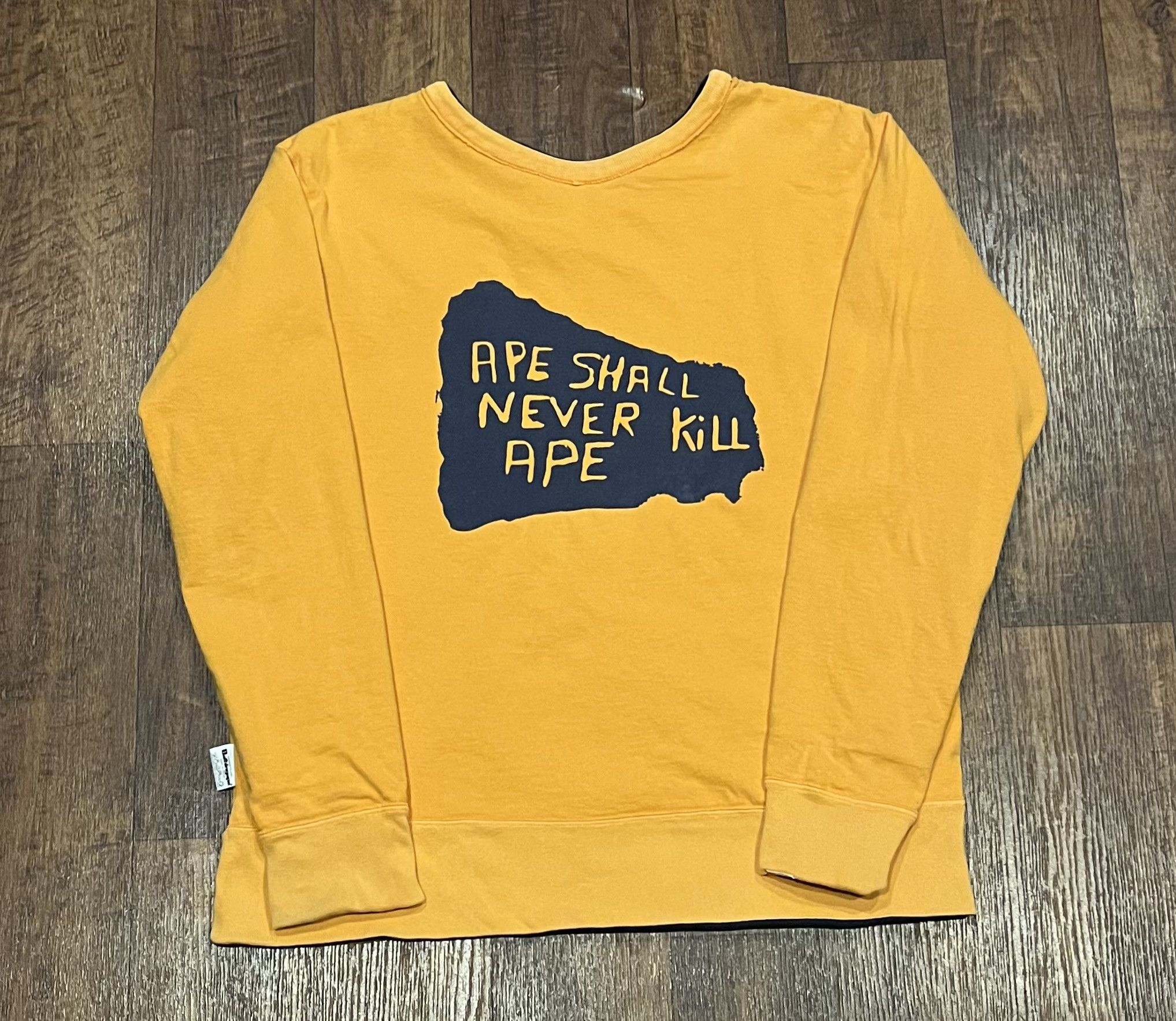 Bape Bape reversible crew neck pullover sweatshirt Size US M / EU 48-50 / 2 - 2 Thumbnail