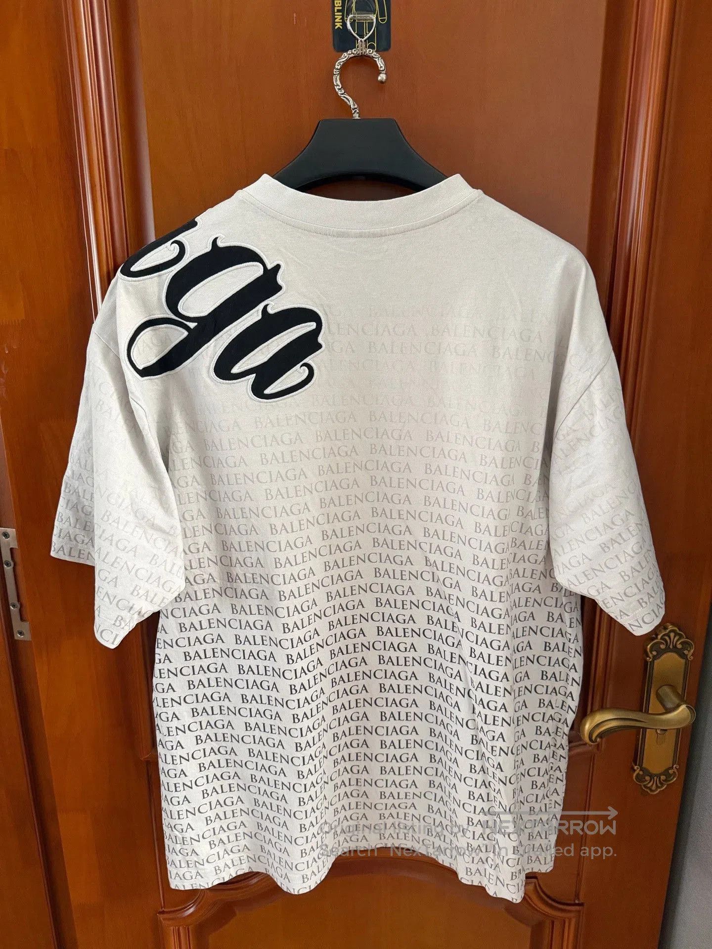 Balenciaga Balenciaga 2026 All-Over Logo Short-Sleeve T-Shirt. Size US M / EU 48-50 / 2 - 2 Thumbnail