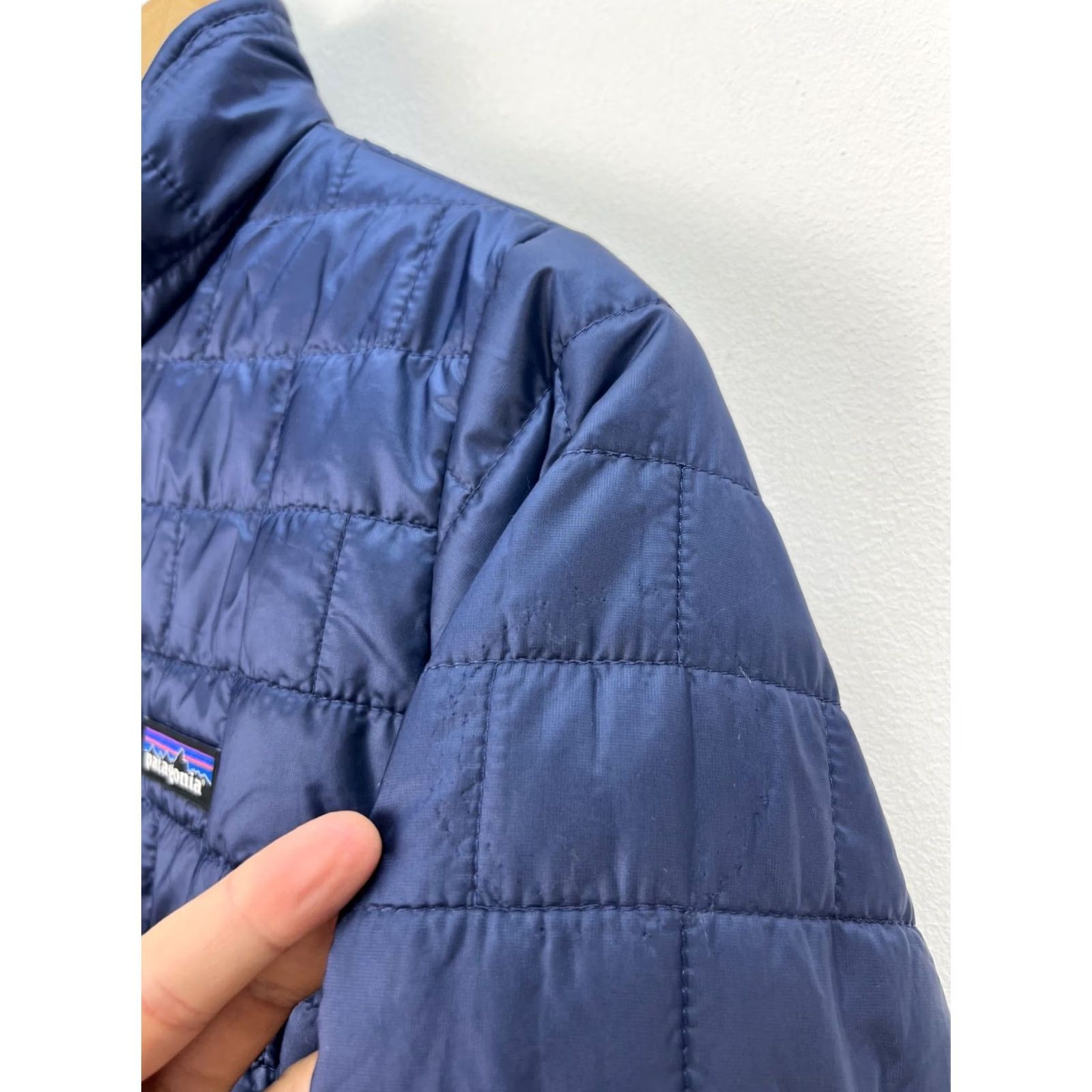 Patagonia Patagonia Jacket Womens Nano Puff Size S Navy Insulated Lightweight Size S / US 4 / IT 40 - 7 Thumbnail