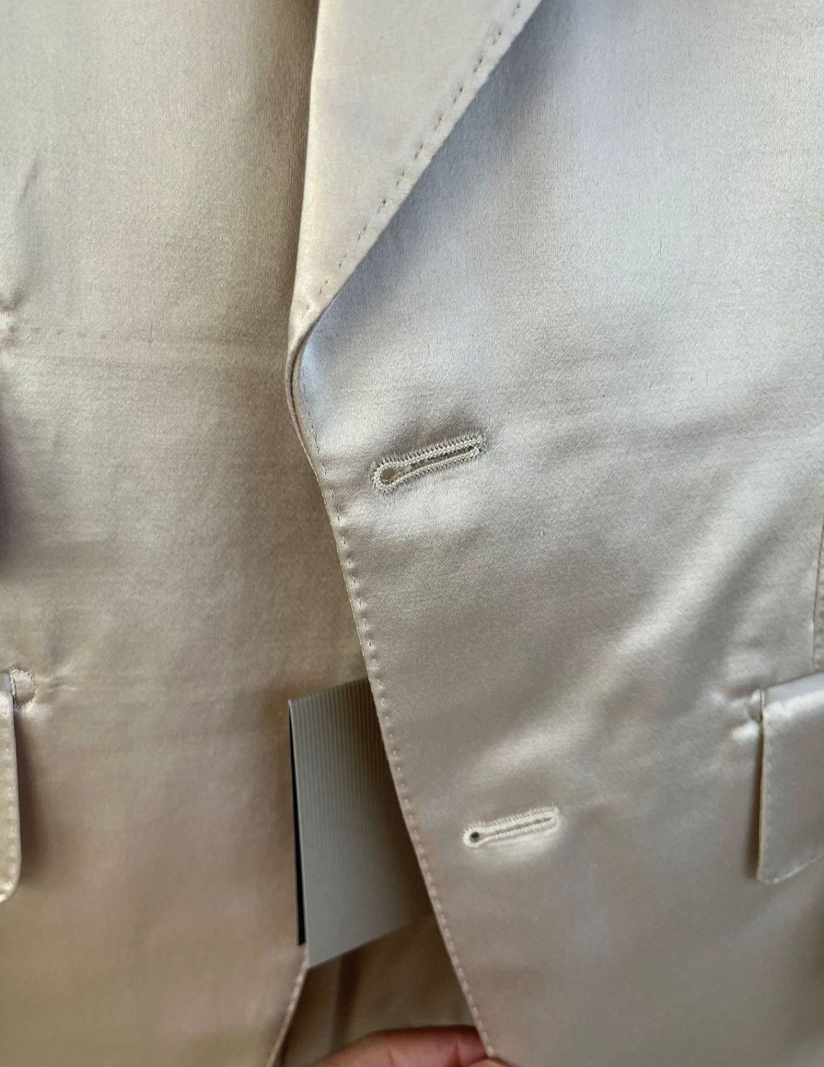 Tom Ford Suits in Cream White Color Size US S / EU 44-46 / 1 - 7 Thumbnail