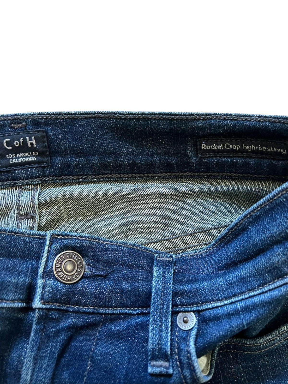 Citizens Of Humanity Citizens of Humanity Rocket Crop HR Skinny Jeans | Size 26 Size 26" / US 2 / IT 38 - 4 Thumbnail
