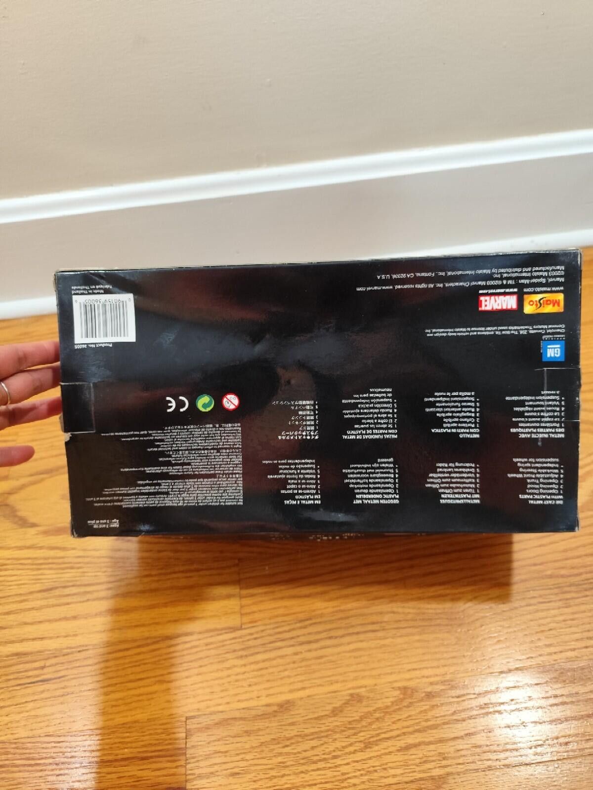 Other Marvel Spiderman Maisto 2003 1:18 Scale Corvette Z06 Diecast Size ONE SIZE - 11 Thumbnail