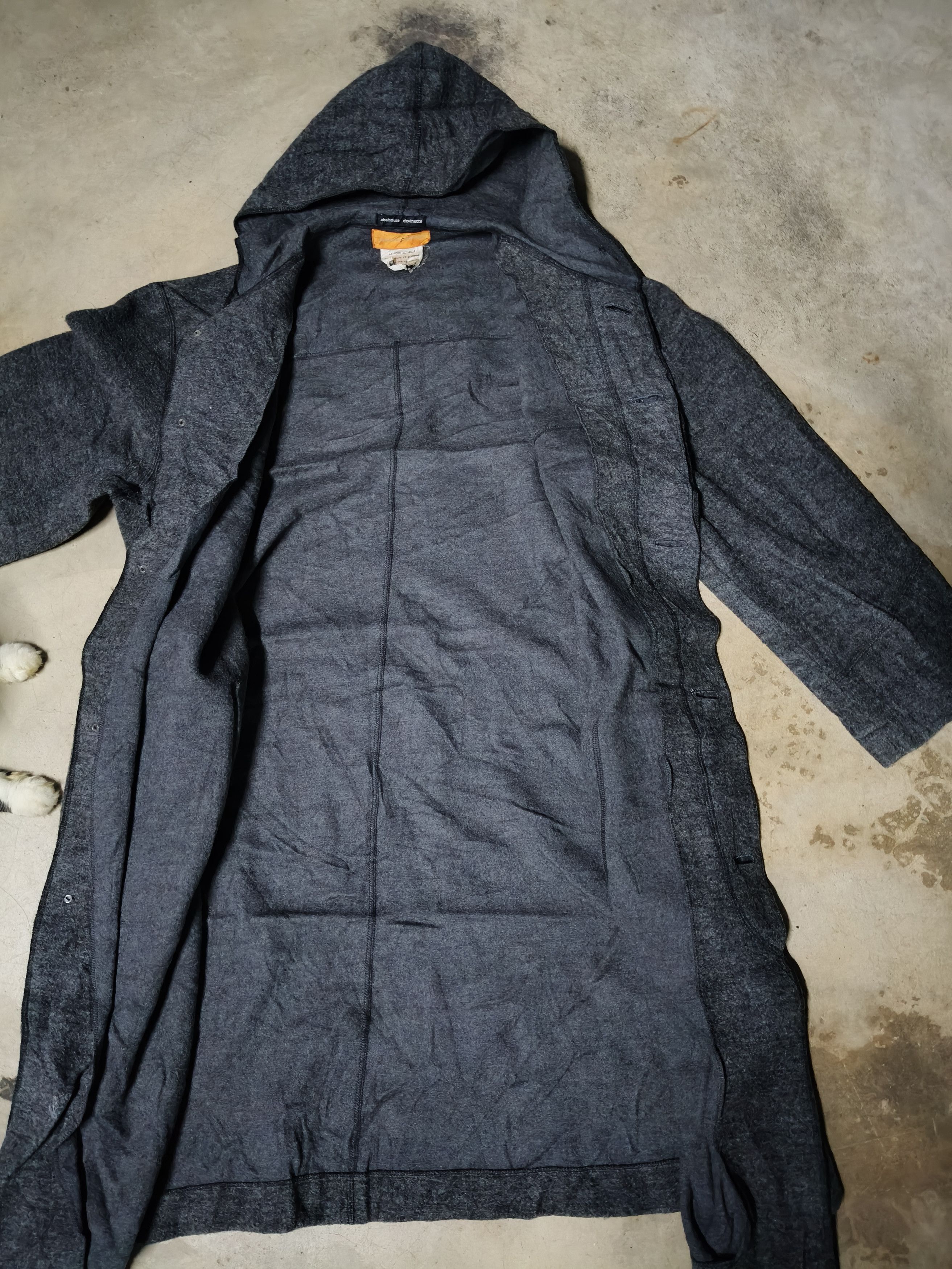 ABAHOUSE × Designer × Vintage Abah house/Devinette Wool Long Coat@parkas Size US M / EU 48-50 / 2 - 6 Thumbnail