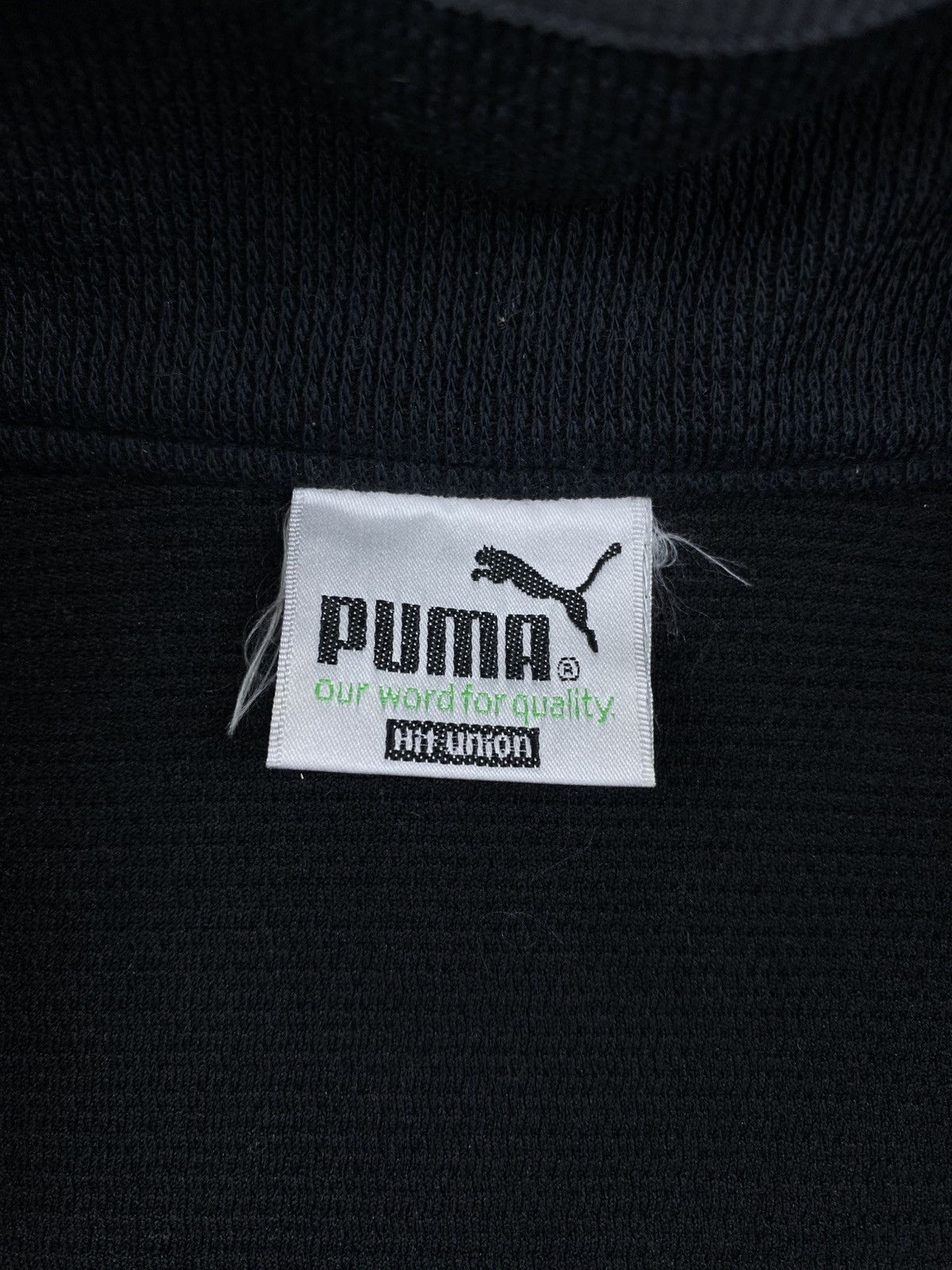 Puma Vintage Puma Center Logo Half Zipper Sweatshirt Size US L / EU 52-54 / 3 - 9 Thumbnail