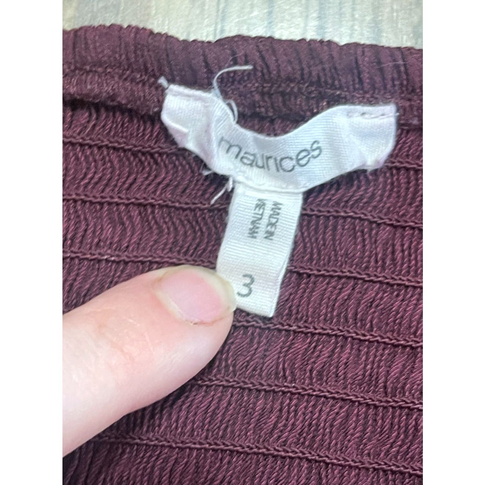 Vintage Maurices Tank Top Womens Regular Size 3XL Red Sleeveless Back Smocked Casual Modern Basic Shirt Womens Size XXL / US 16-18 / IT 52-54 - 5 Thumbnail