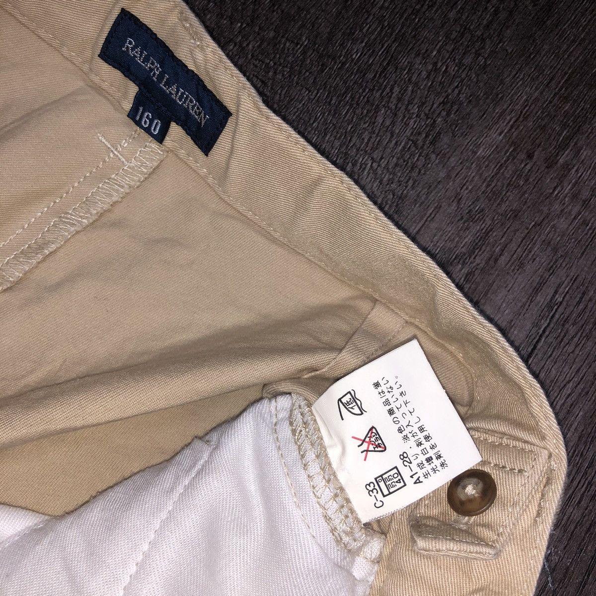 Polo Ralph Lauren × Ralph Lauren × Vintage Vintage Polo Ralph Lauren Smart Casual Pant Size US 28 / EU 44 - 11 Thumbnail