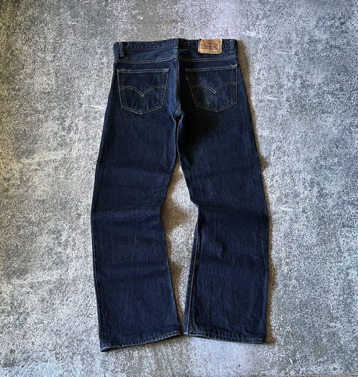 Levi's Crazy Levi’s Japanese navy denim bootcut y2k vintage jeans Size US 32 / EU 48 - 1 Thumbnail