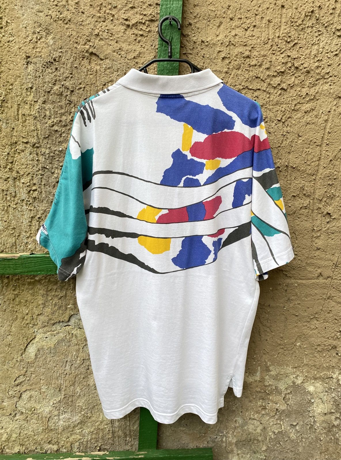Adidas Vintage Adidas Stefan Edberg Tennis Polo Shirt Nike Court Size US M / EU 48-50 / 2 - 13 Thumbnail