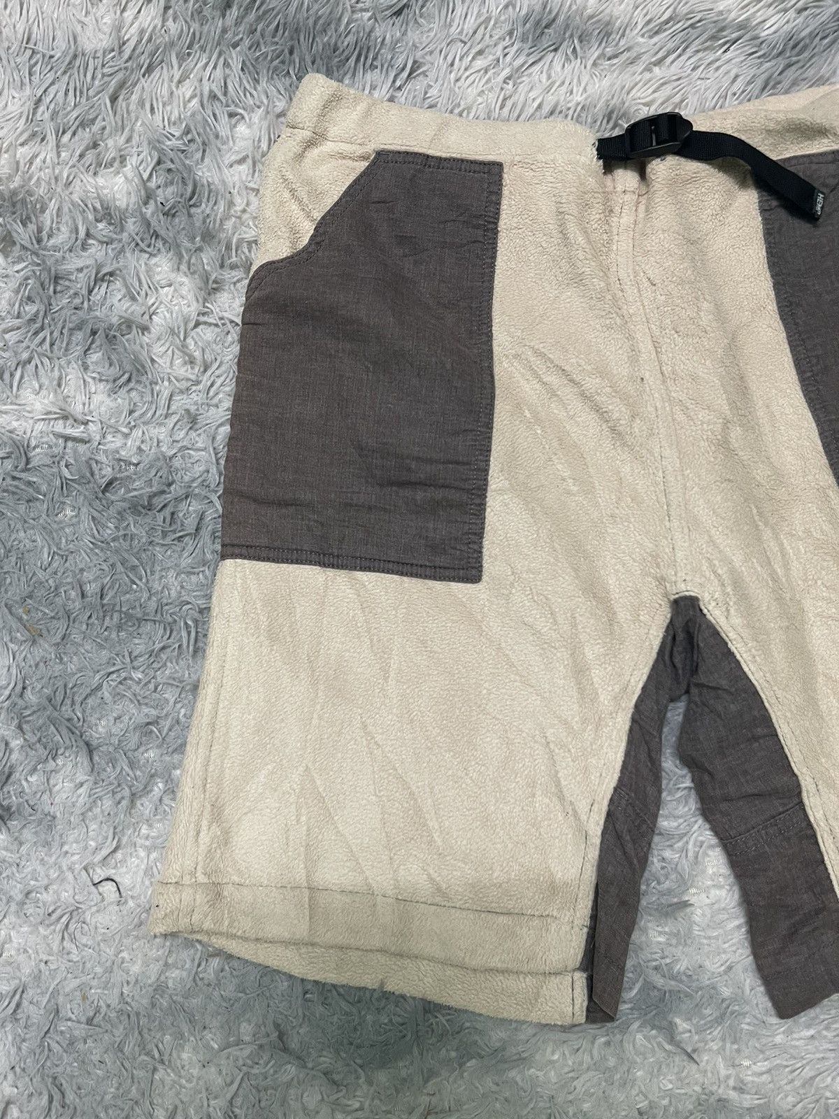 Manastash 90s MANASTASH FLEECE SHORT PANT RARE STYLE Size US 34 / EU 50 - 3 Thumbnail
