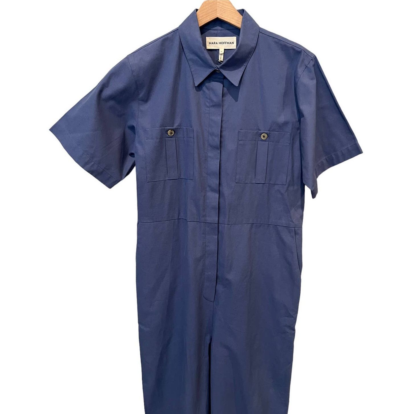 Mara Hoffman Mara Hoffman Kailyn Recycled Cotton Utility Jumpsuit Medium Size 30" / US 8 / IT 44 - 7 Thumbnail