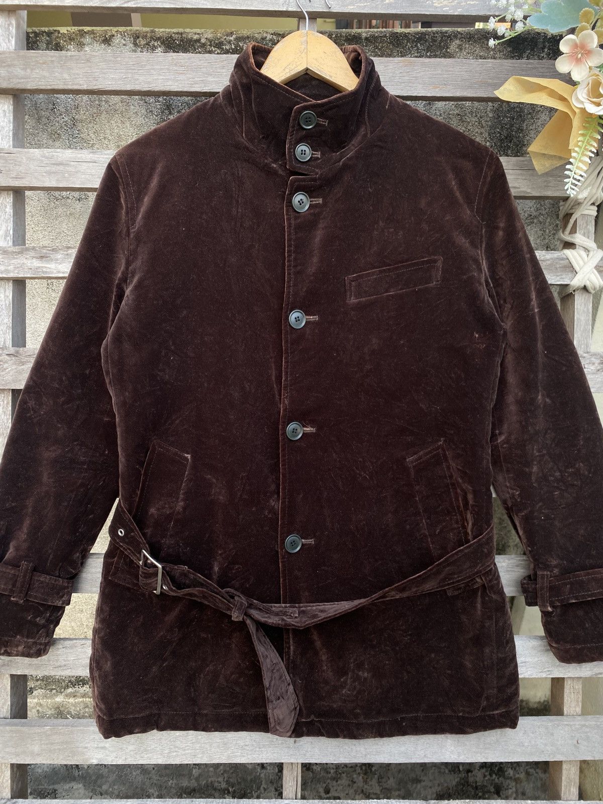 Japanese Brand Vintage PPFM Japanese Brand Velvet Jacket Size M / US 6-8 / IT 42-44 - 3 Thumbnail