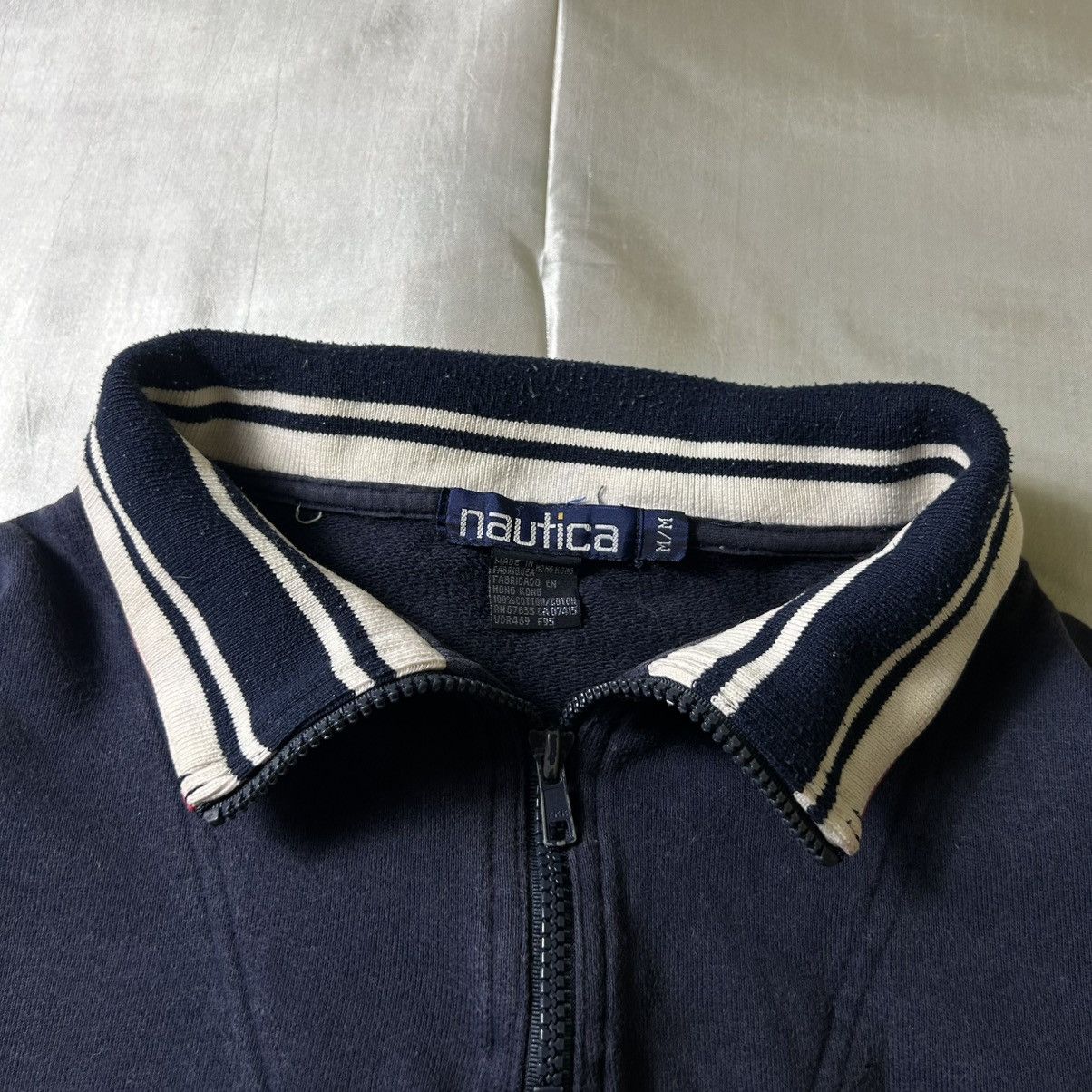 Nautica Vintage Nautica Half Zip Sweater Size US M / EU 48-50 / 2 - 6 Thumbnail