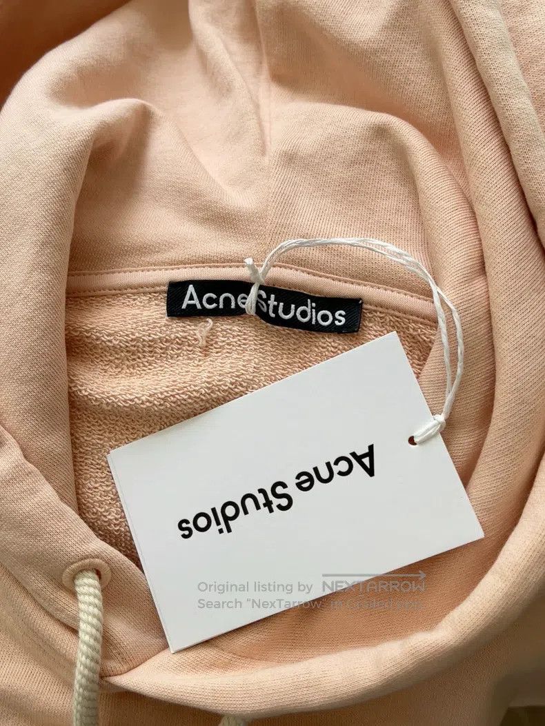 Acne Studios Acne Studios Face Expression Pink Smiley Hooded Sweatshirt Size US L / EU 52-54 / 3 - 3 Thumbnail