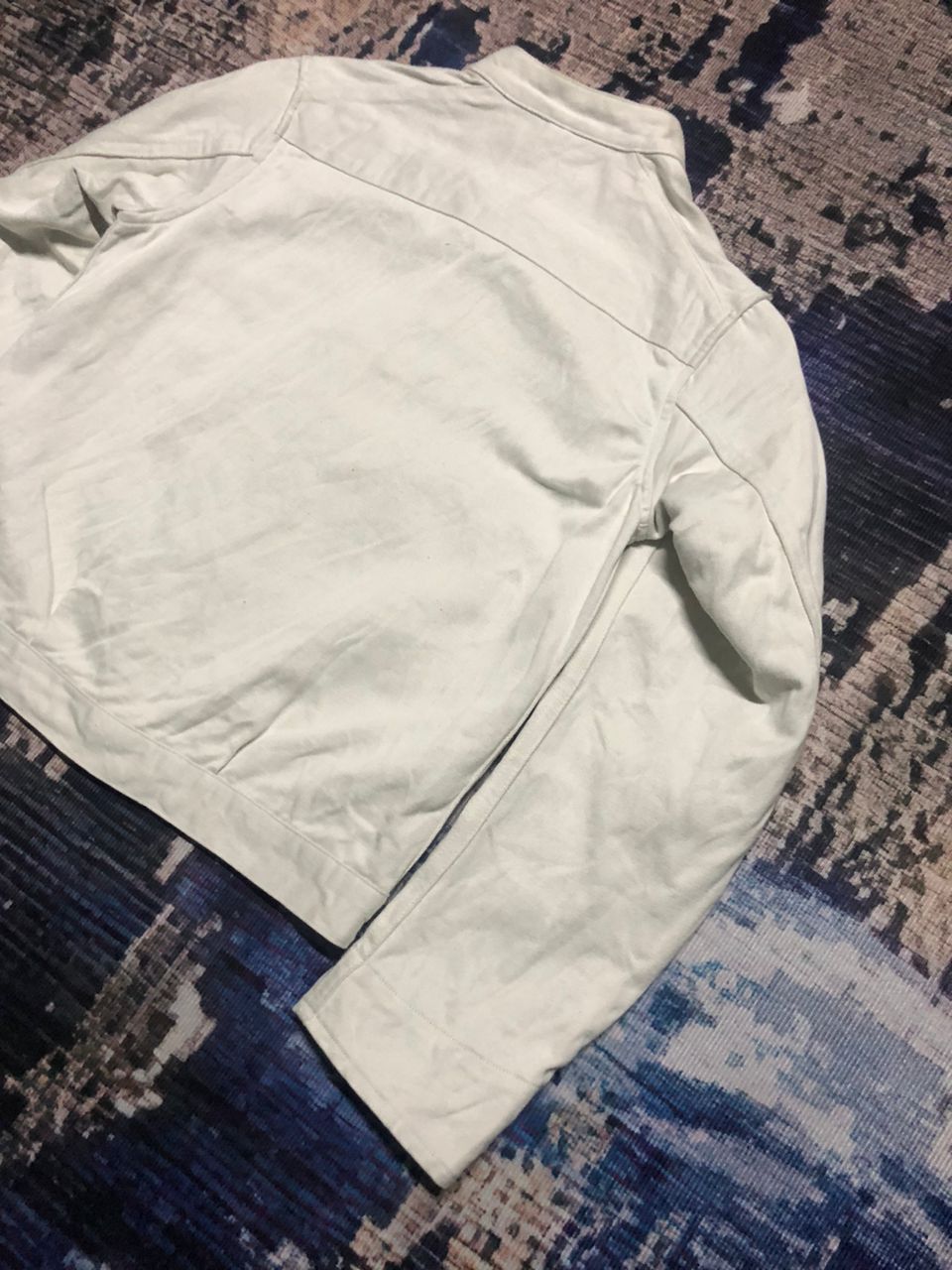 SCYE Scye Masterpiece Cotton Linen Cropped Jacket In White Size XS / US 0-2 / IT 36-38 - 7 Thumbnail