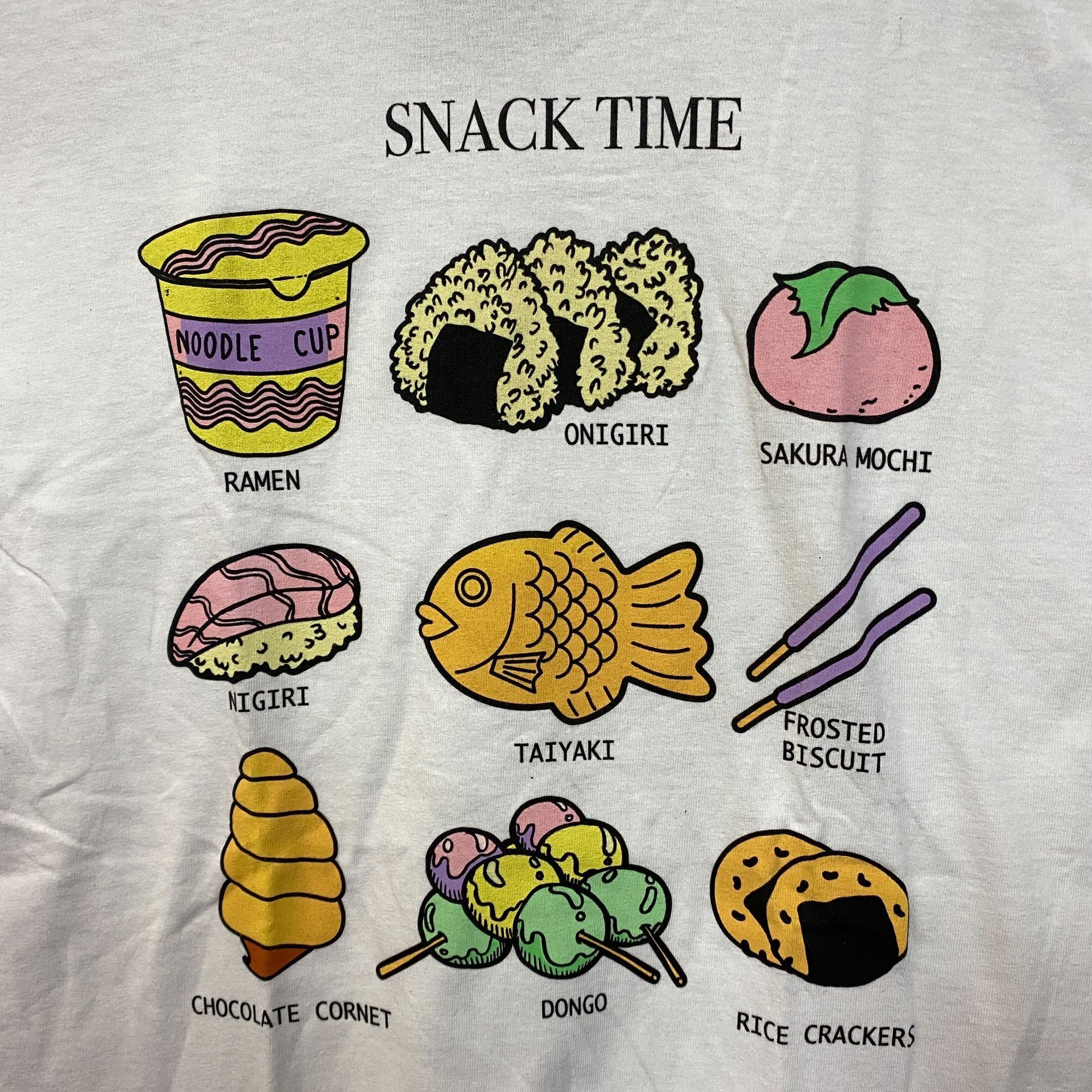 Other Snack Time Japanese Street Food Promo Black Matter Tee L Size US L / EU 52-54 / 3 - 2 Thumbnail