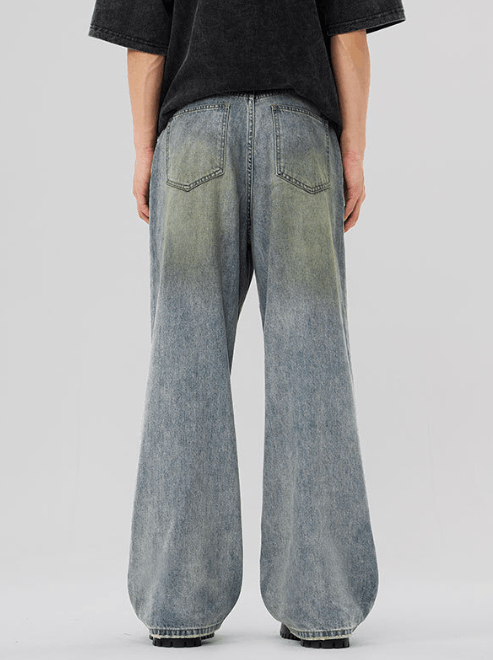 Japanese Brand Trendy high street washed distressed Dirtyfit jeans Size US 32 / EU 48 - 4 Thumbnail