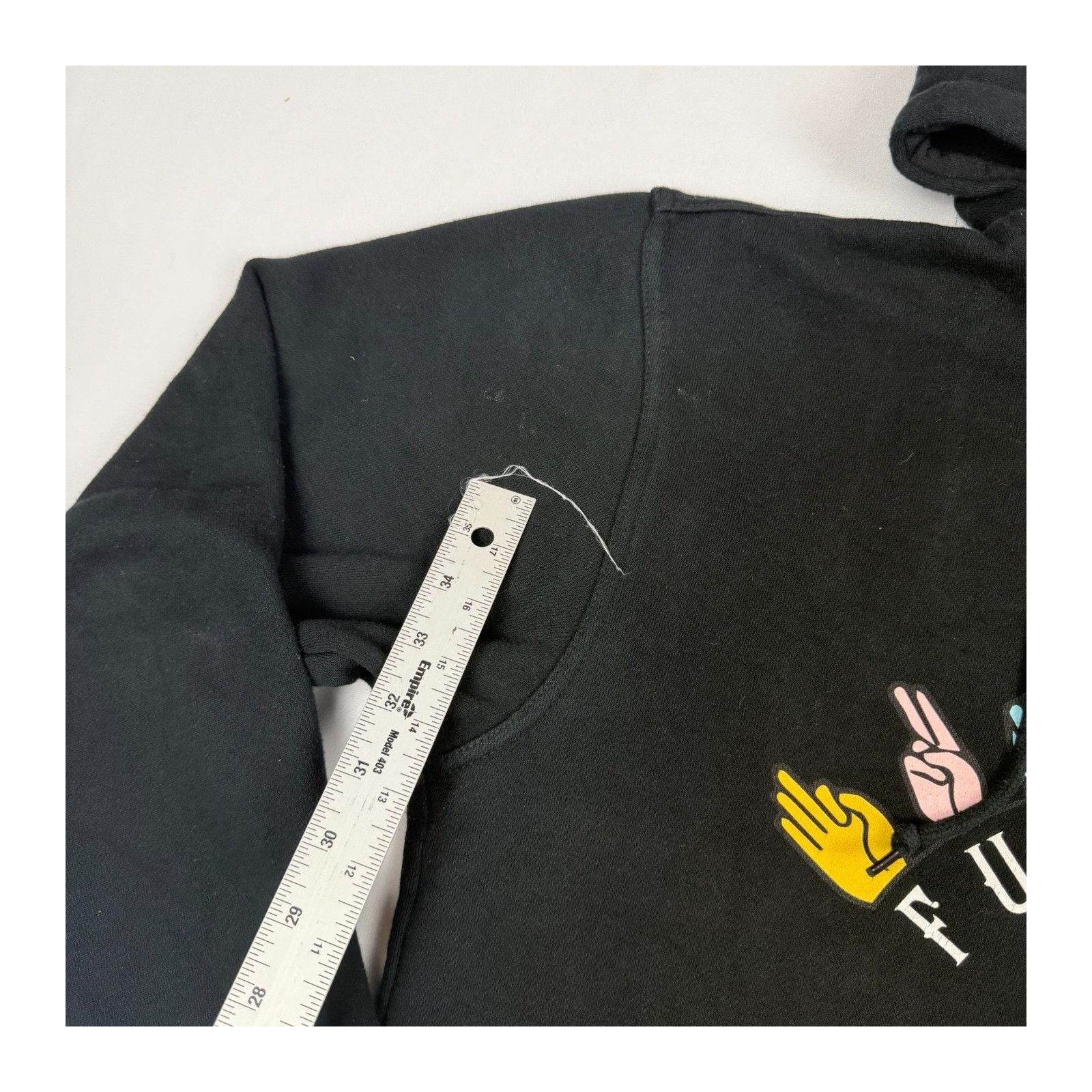 Full Send Full Send Nelk Boys Black Pullover Hoodie Sign Language Limi Size US M / EU 48-50 / 2 - 3 Thumbnail