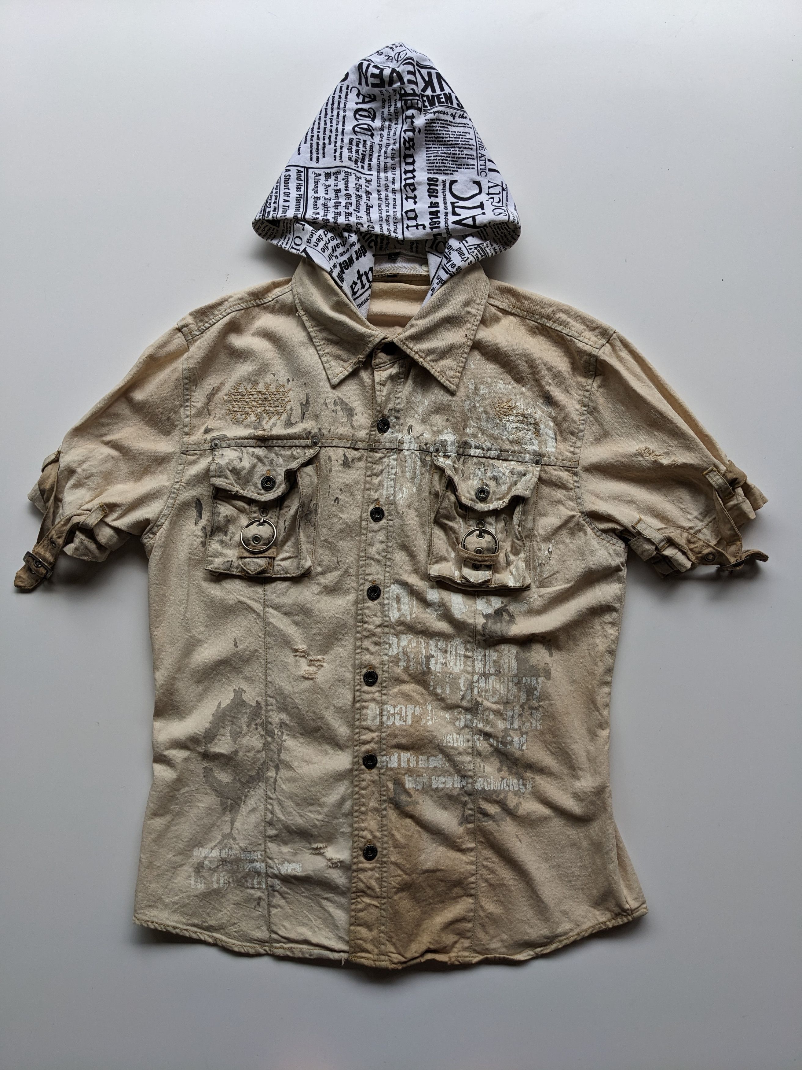Designer × In The Attic In The Attic double layer splash shirt Size US L / EU 52-54 / 3 - 2 Thumbnail