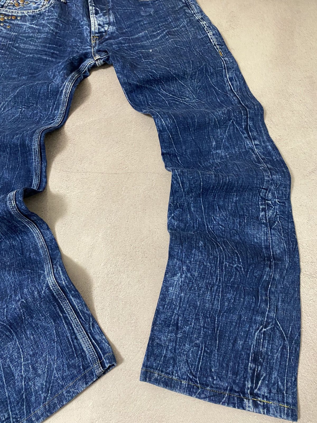 Japanese Brand × Pepe Jeans Denim baggy tornado mart style y2k jeans pants Size US 32 / EU 48 - 3 Thumbnail