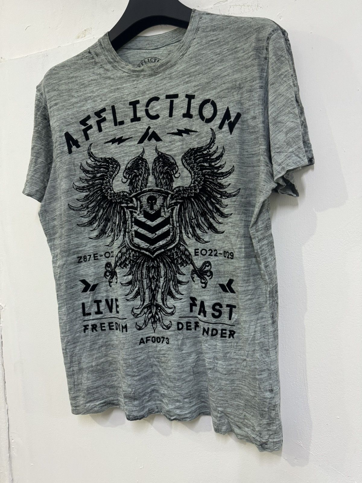 Affliction 💥 AFFLICTION Y2K LIVE & FAST WINGS PRINTED PUNK Size US M / EU 48-50 / 2 - 3 Thumbnail