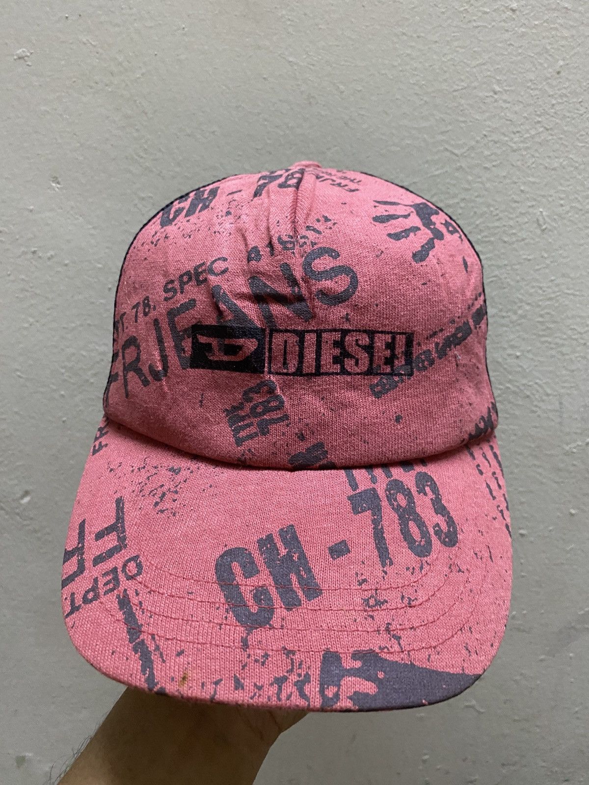 Diesel × Vintage Vintage Diesel Faded Cap Y2k Size ONE SIZE - 1 Thumbnail