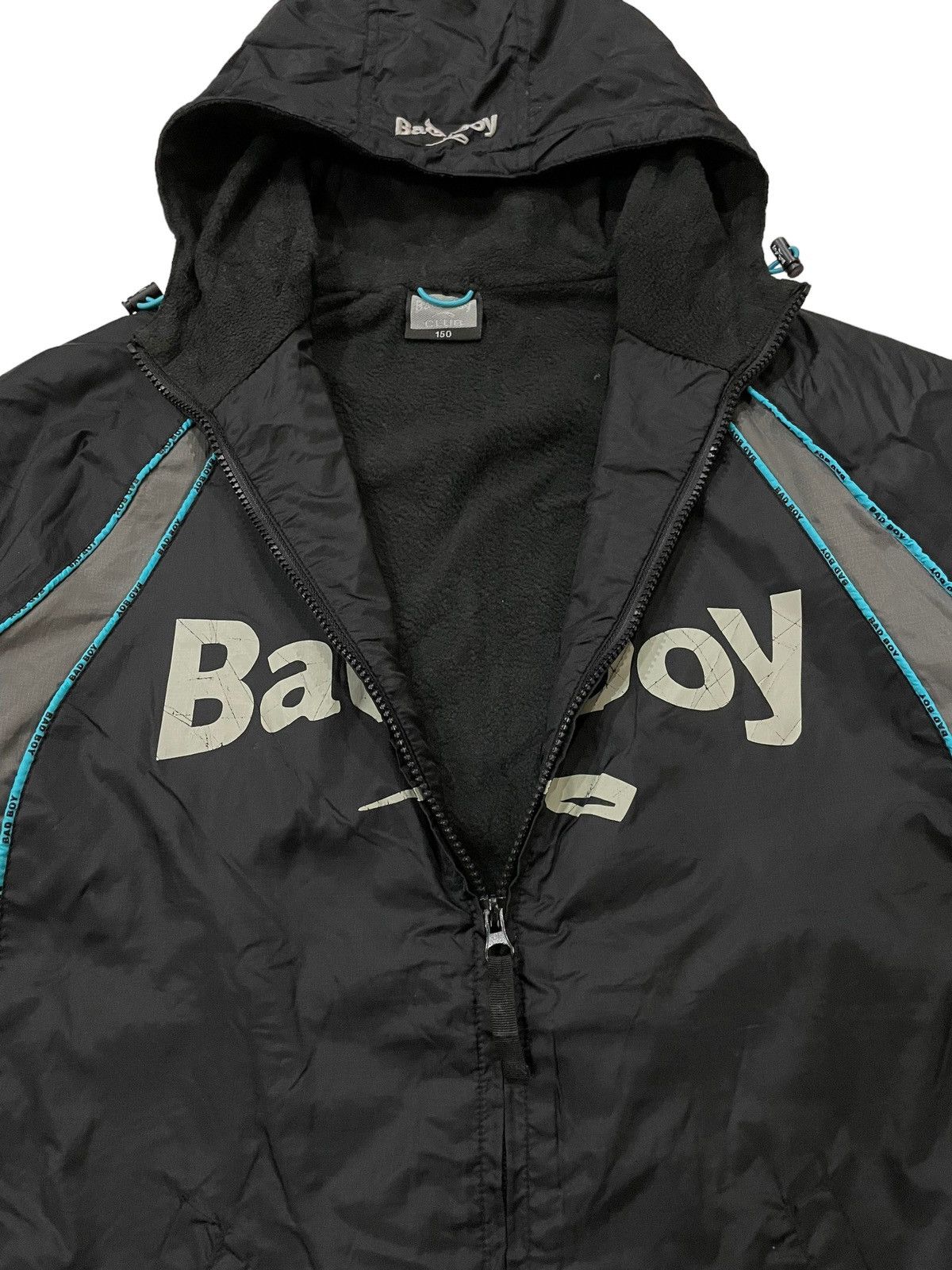 Japanese Brand Bad Boy Spell Out Zip Up Hood Jacket Size US M / EU 48-50 / 2 - 10 Thumbnail