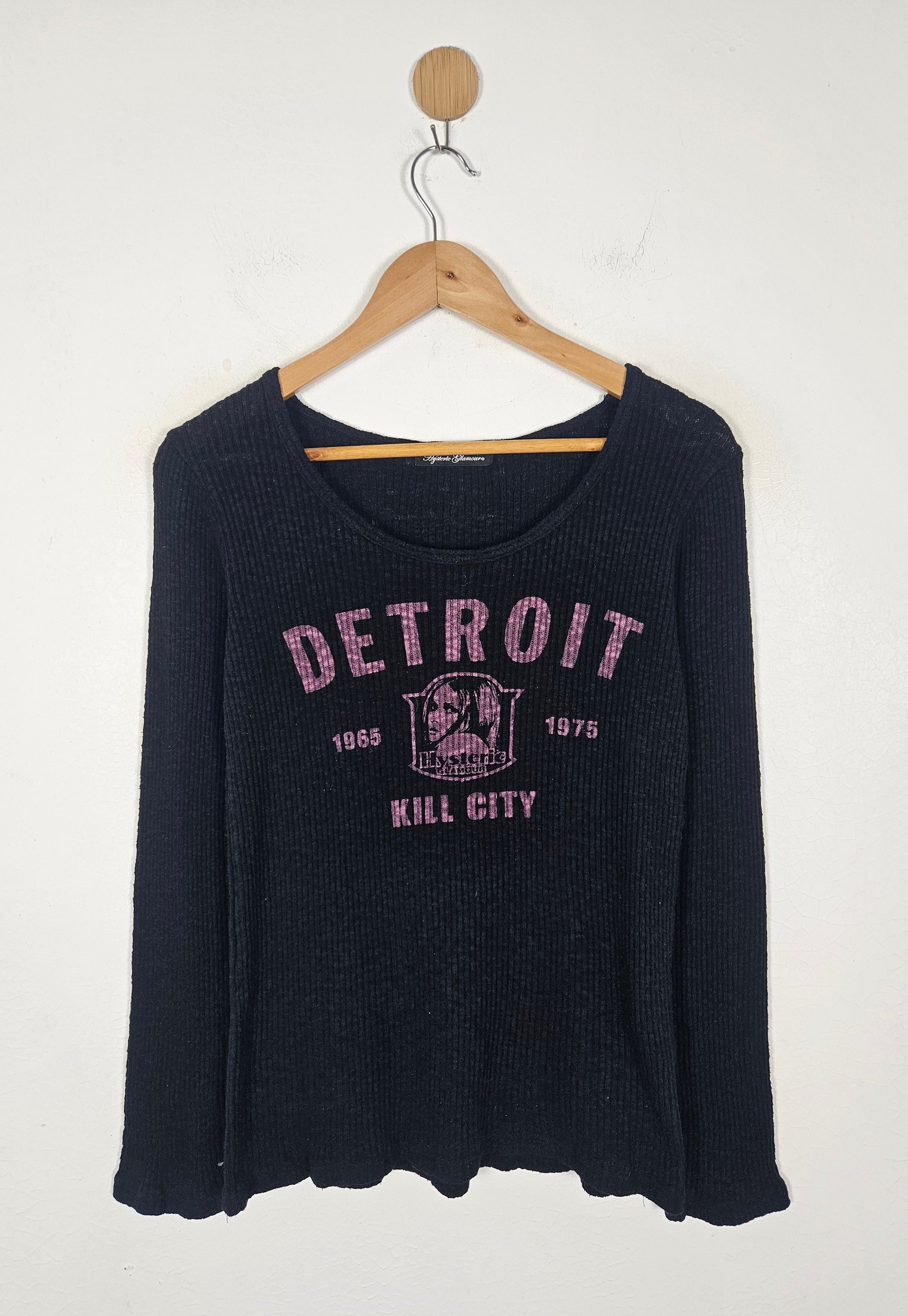 Hysteric Glamour Hysteric Glamour Detroit Kill City Waffle shirt Size S / US 4 / IT 40 - 1 Thumbnail