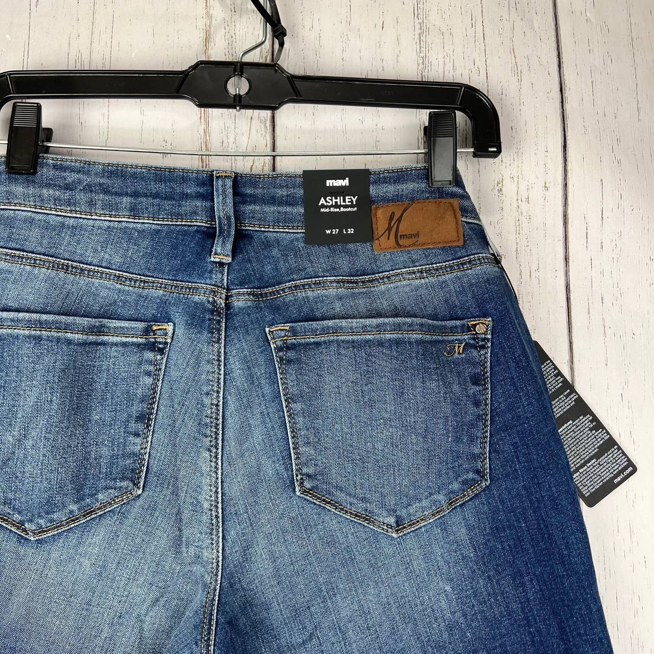 Mavi Mavi 27x32 Ashley Mid Rise Bootcut Denim Jeans Pants Women Size 27" / US 4 / IT 40 - 7 Thumbnail